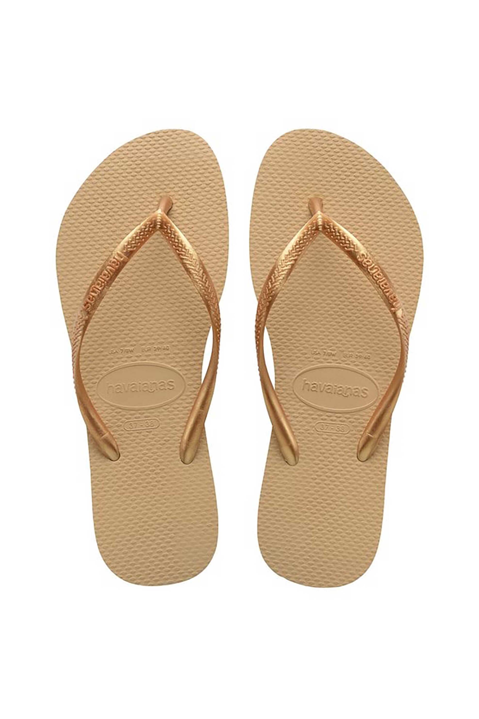 Havaianas γυναικείες σαγιονάρες ''Slim'' - 4000030 Χρυσό