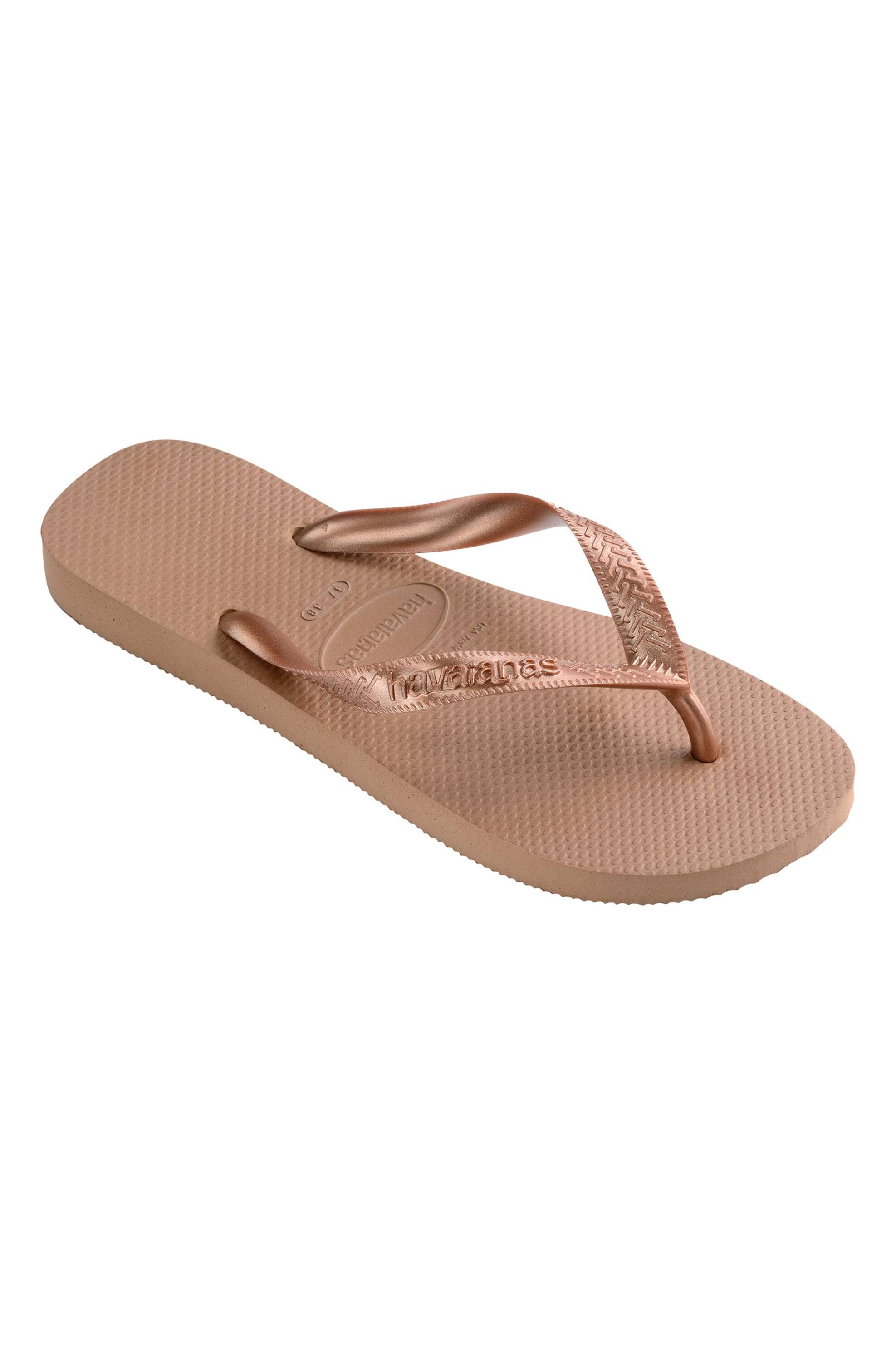 Havaianas Γυναικείες Σαγιονάρες Top Straps&Apos - 4137428 Χρυσό