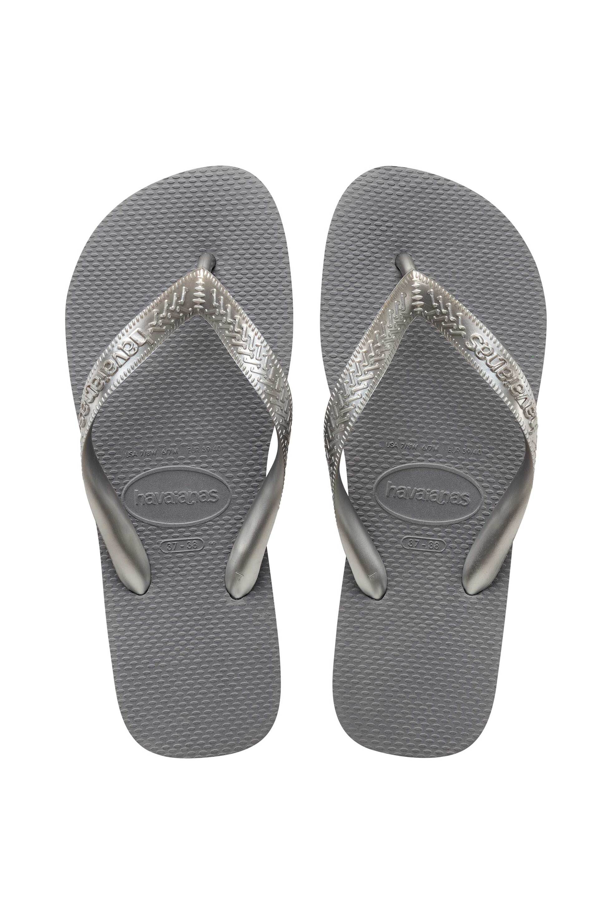Havaianas γυναικείες σαγιονάρες ''Top Straps'' - 4137428 Γκρι