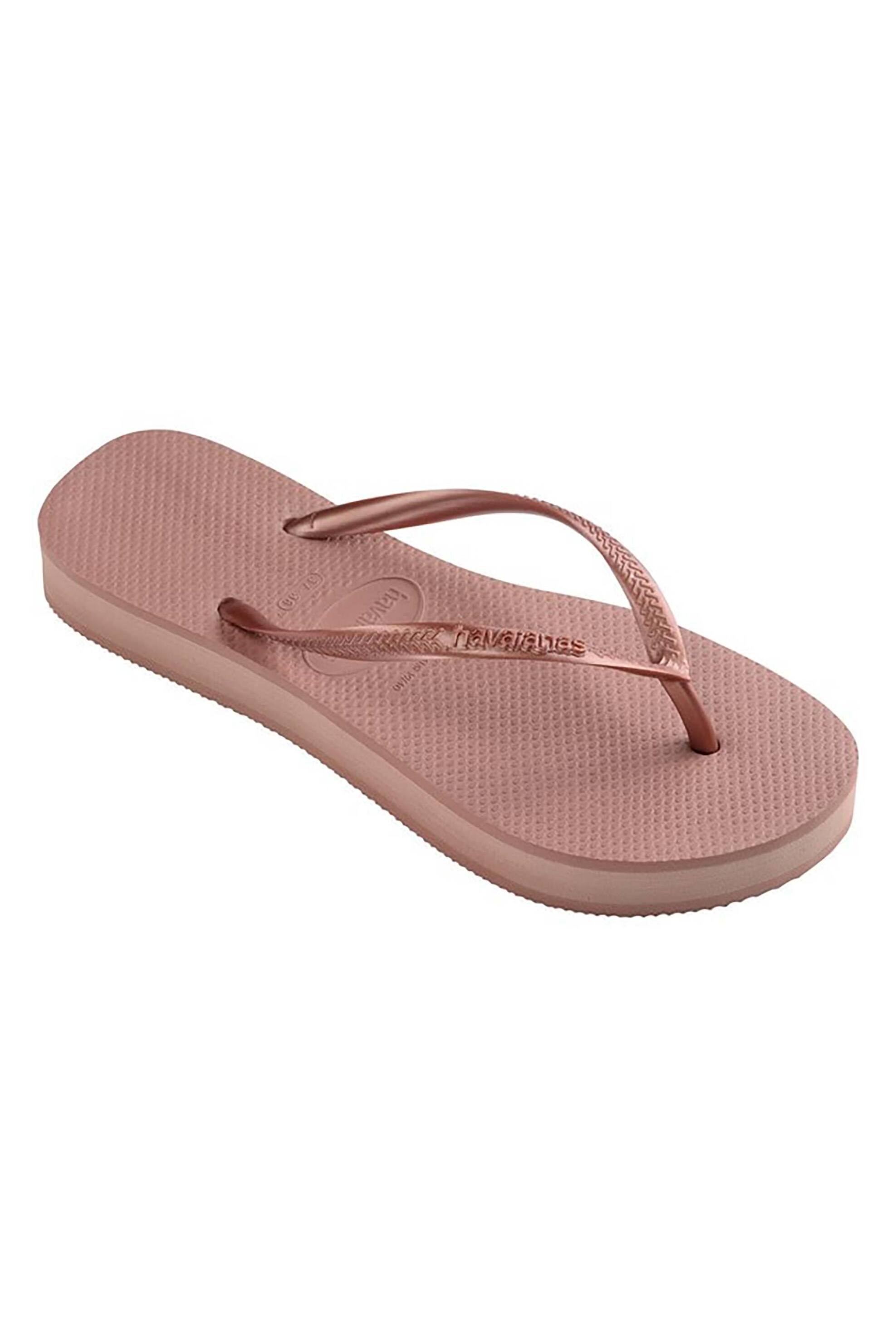 Havaianas Γυναικείες Σαγιονάρες Slim Flatform&Apos - 4144537 Ροζ