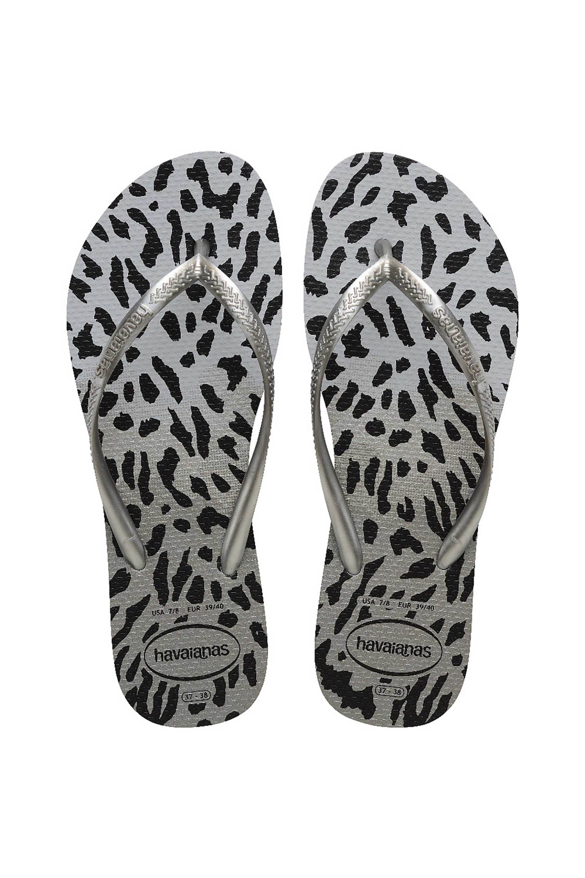 Havaianas γυναικείες σαγιονάρες "Slim Animals" - 4103352 Γκρι