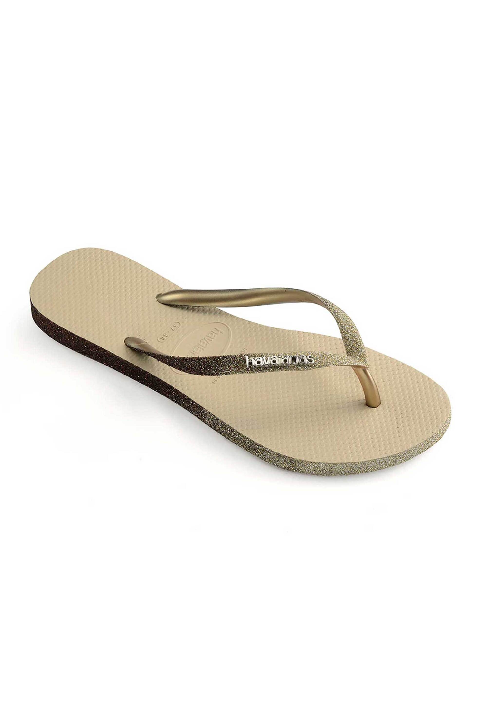 Havaianas Γυναικείες Σαγιονάρες Slim Sparkle Ii - 4146093 Μπεζ