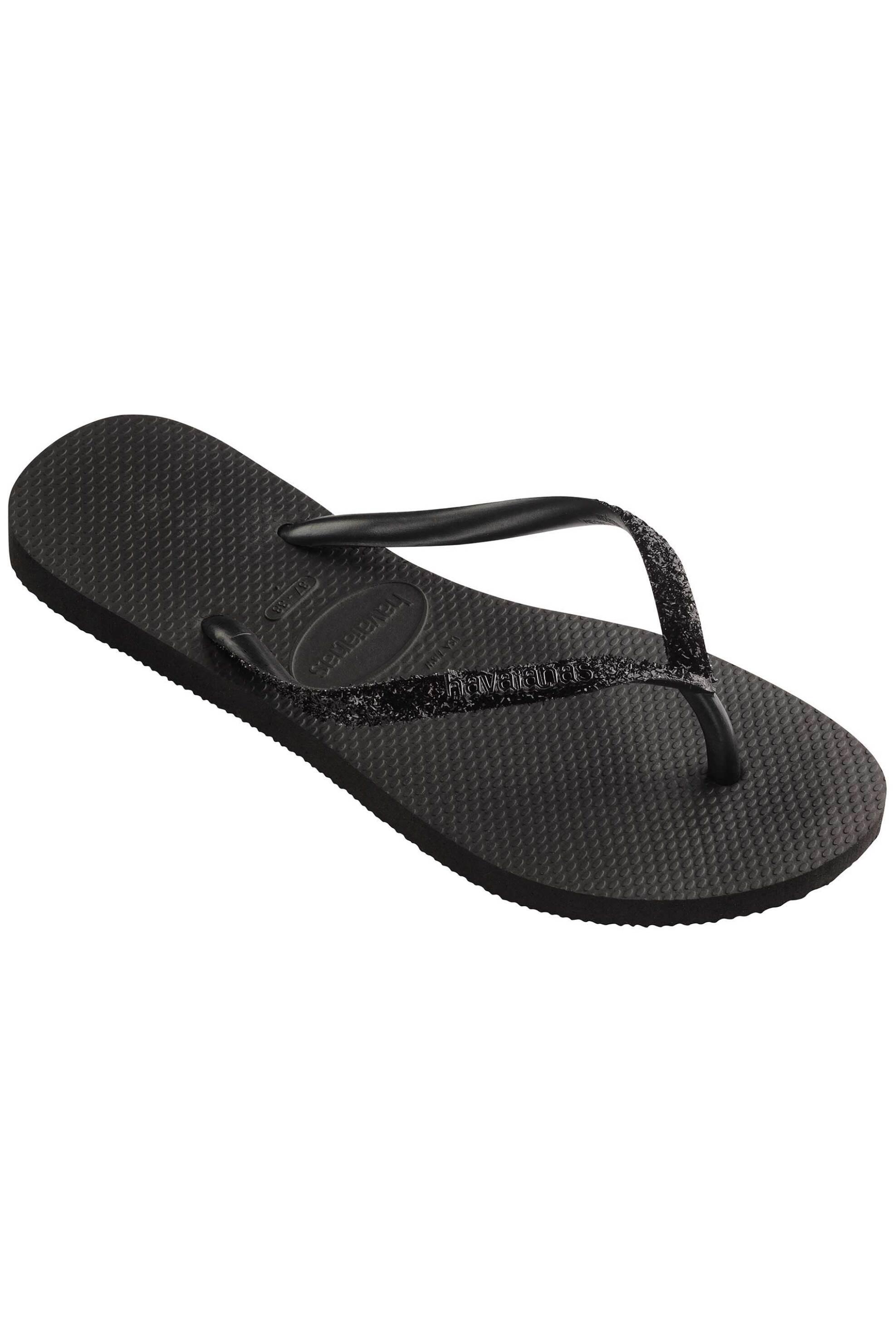 Havaianas Γυναικείες Σαγιονάρες Slim Glitter Ii - 4146975 Μαύρο