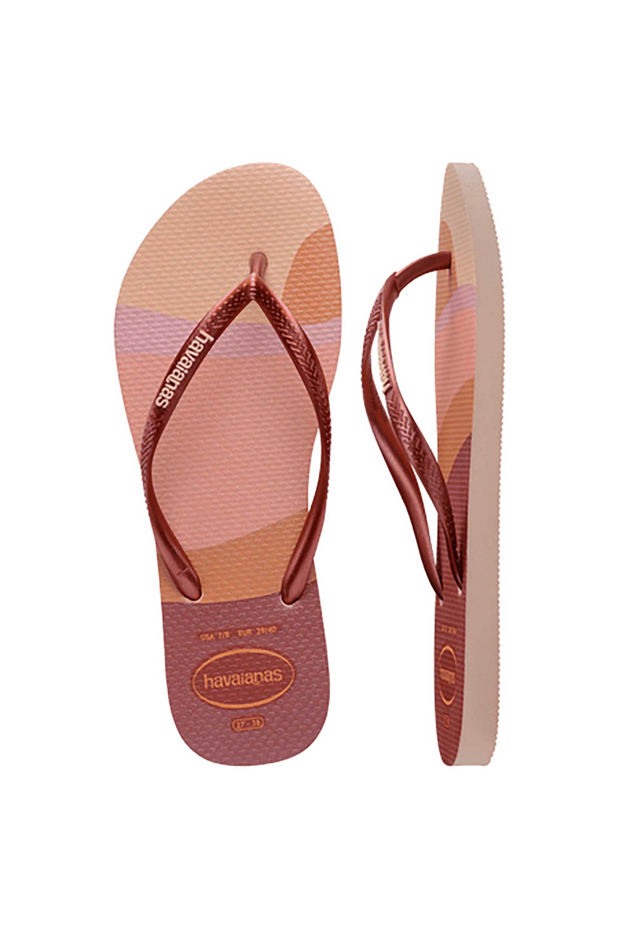 Havaianas Γυναικείες Σαγιονάρες Slim Palette Glow - 4145766 Ροζ