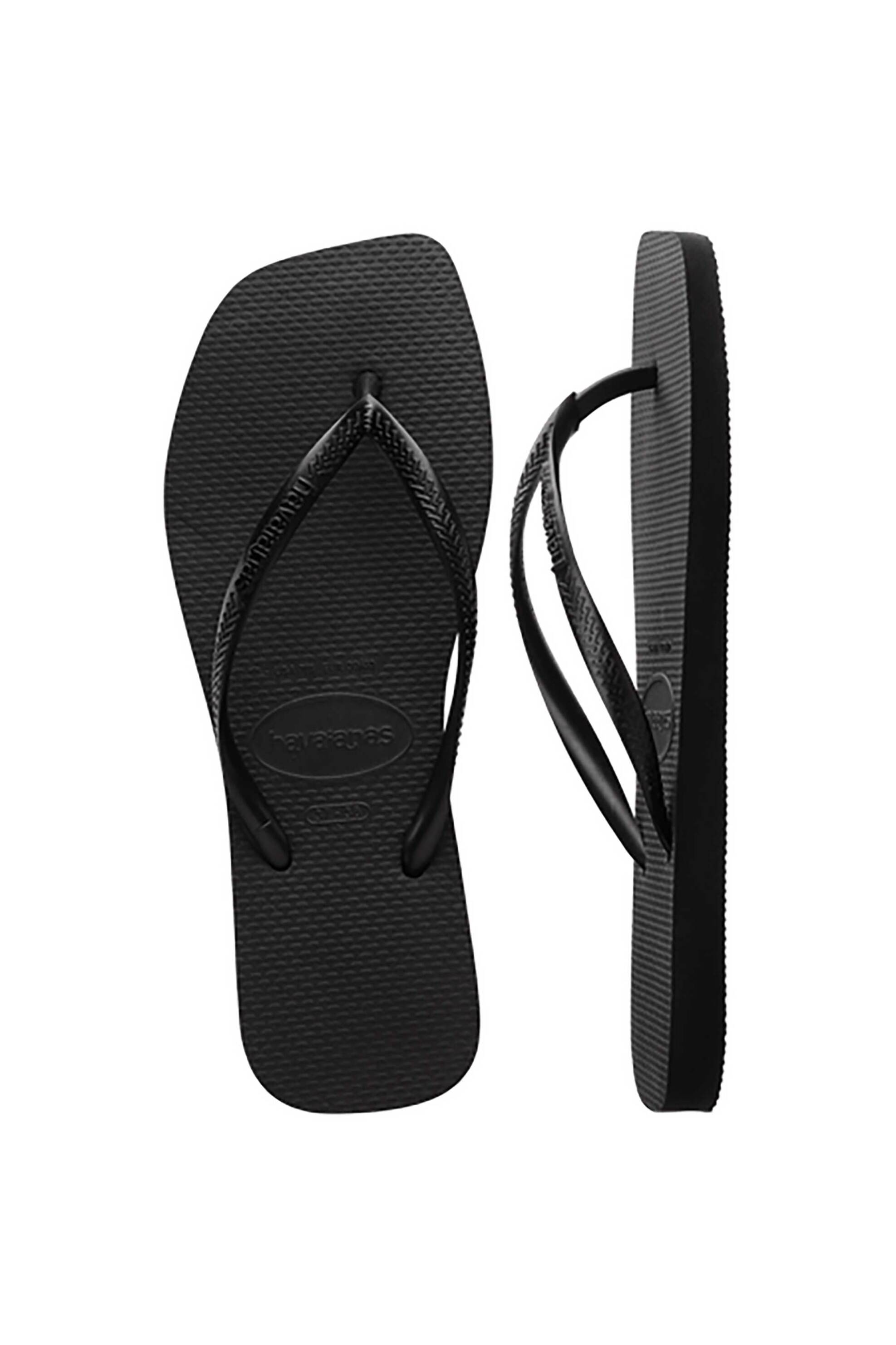 Havaianas Γυναικείες Σαγιονάρες Slim Square - 4148301 Μαύρο