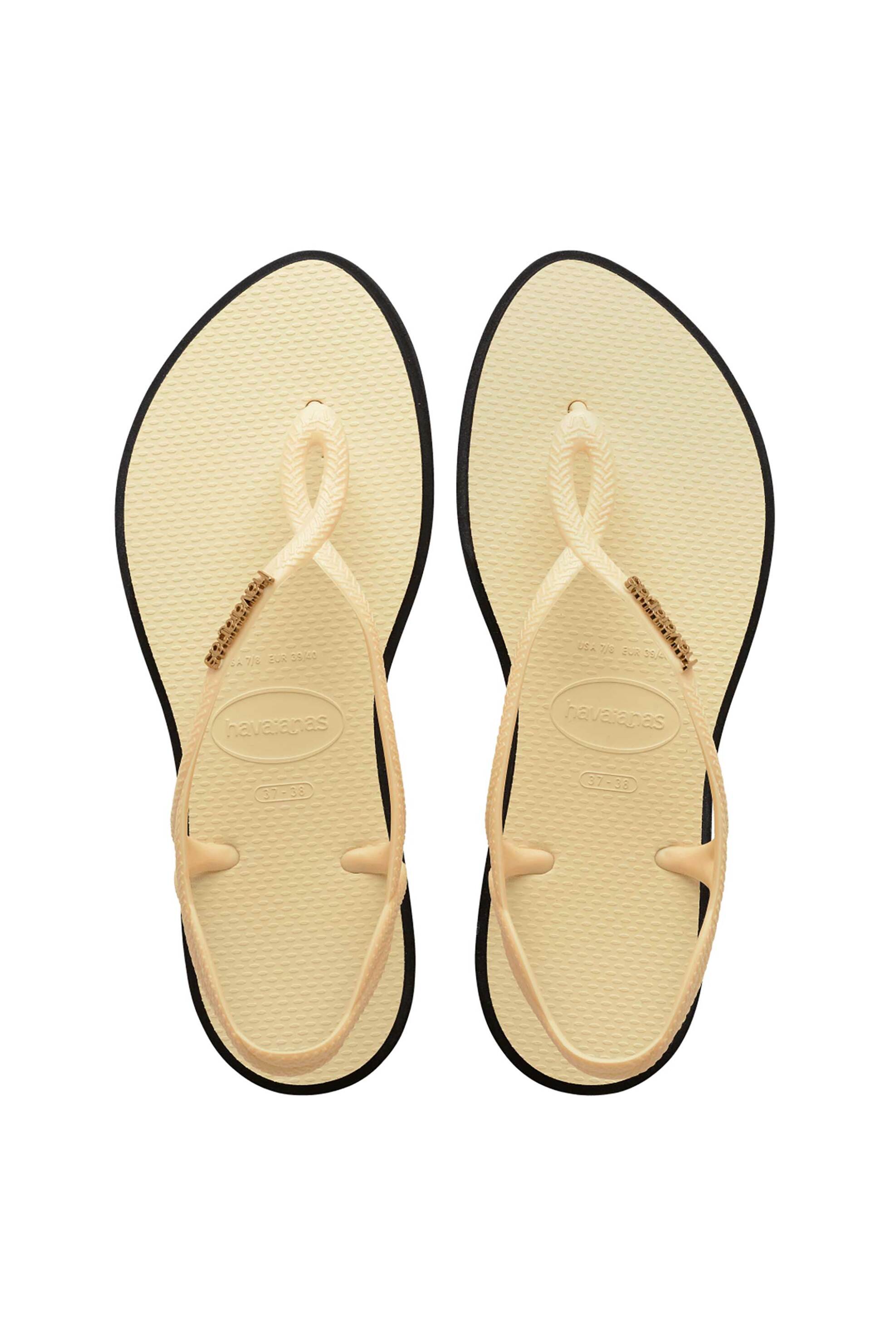 Havaianas γυναικείες σαγιονάρες/σανδάλια "Luna Point" - 4149921 Κρέμ