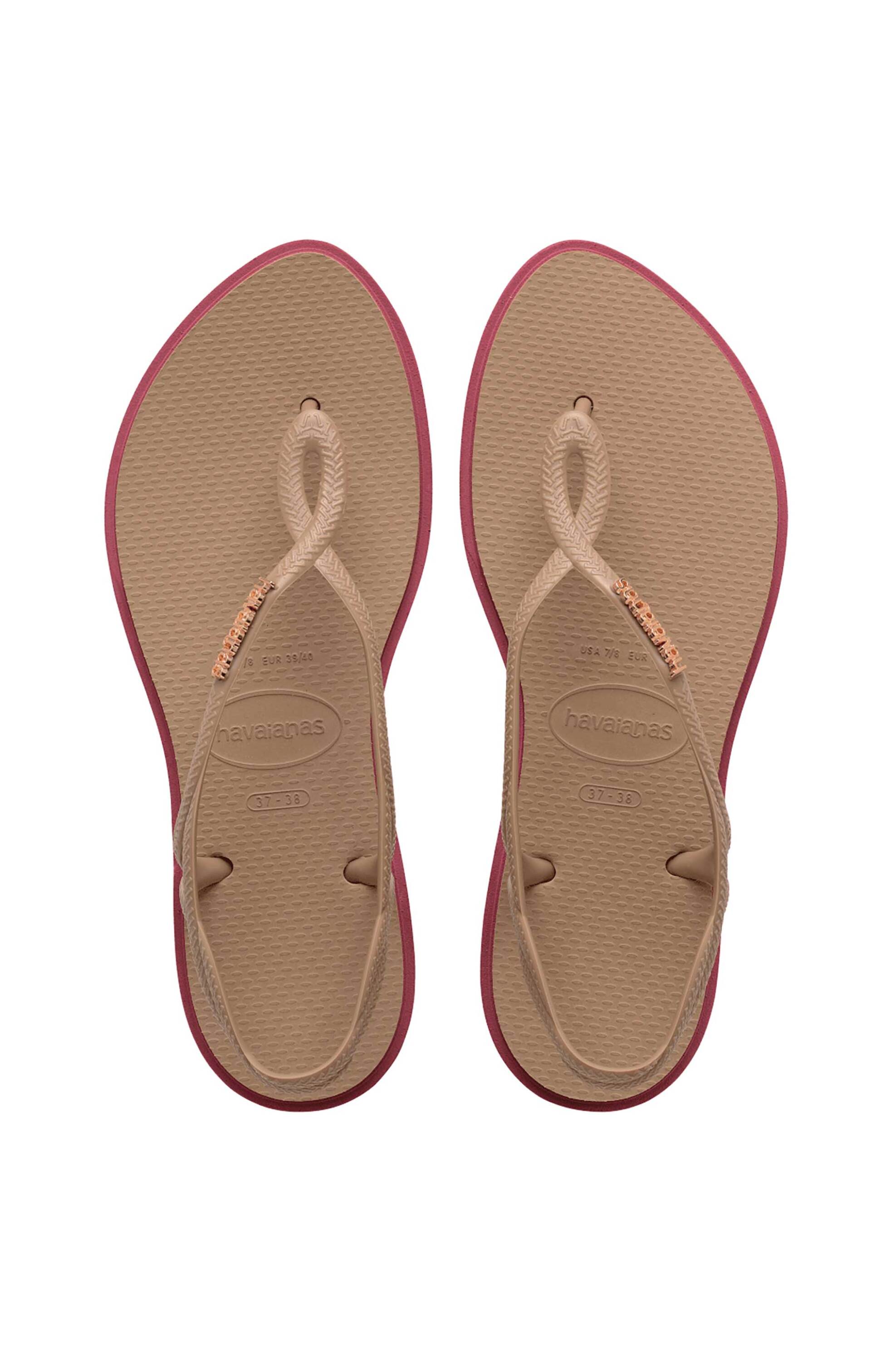 Havaianas γυναικείες σαγιονάρες/σανδάλια "Luna Point" - 4149921 Μπρονζέ
