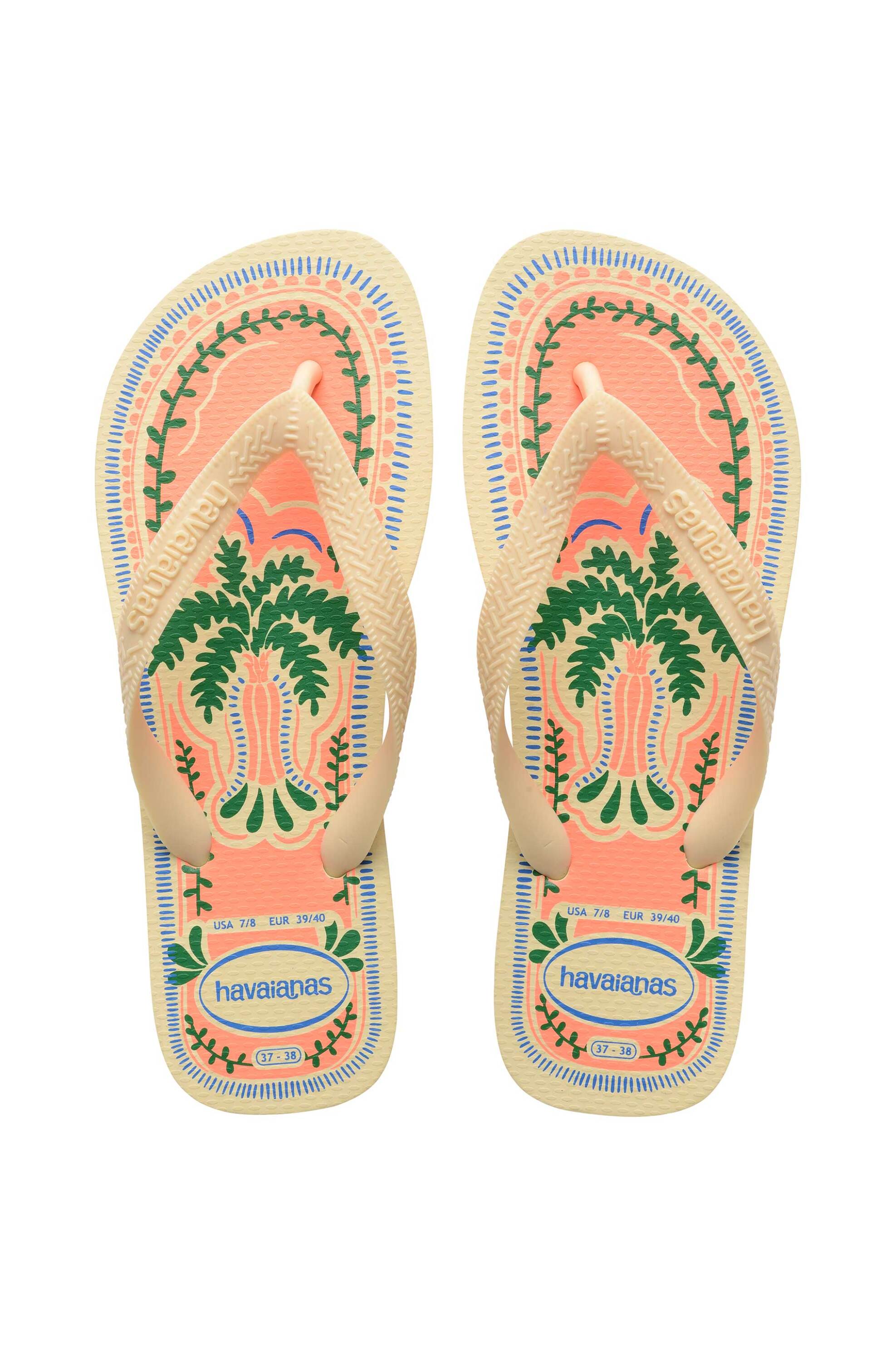 Havaianas γυναικείες σαγιονάρες "Top Summer Vibes" - 4150162 Κρέμ