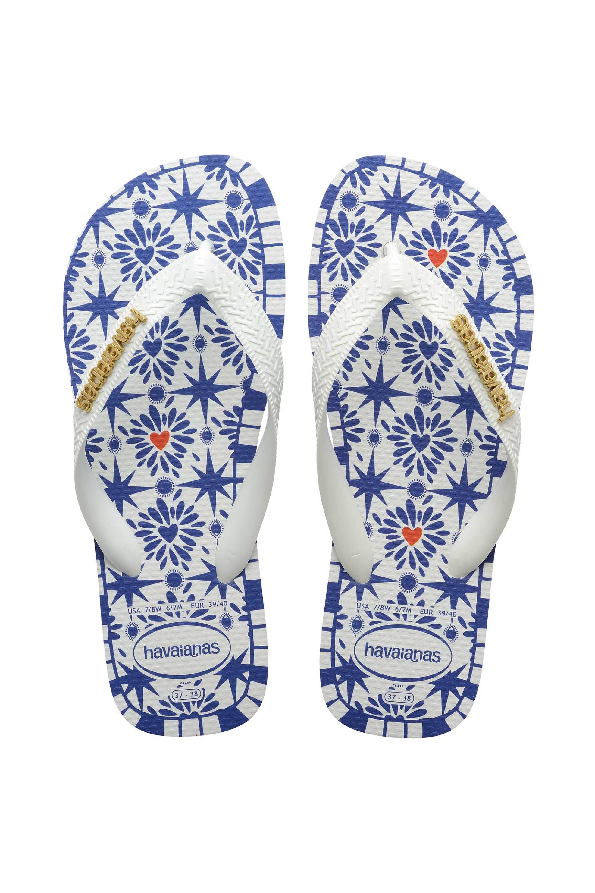 Havaianas γυναικείες σαγιονάρες "Top Sao Luis" - 4150742 Λευκό