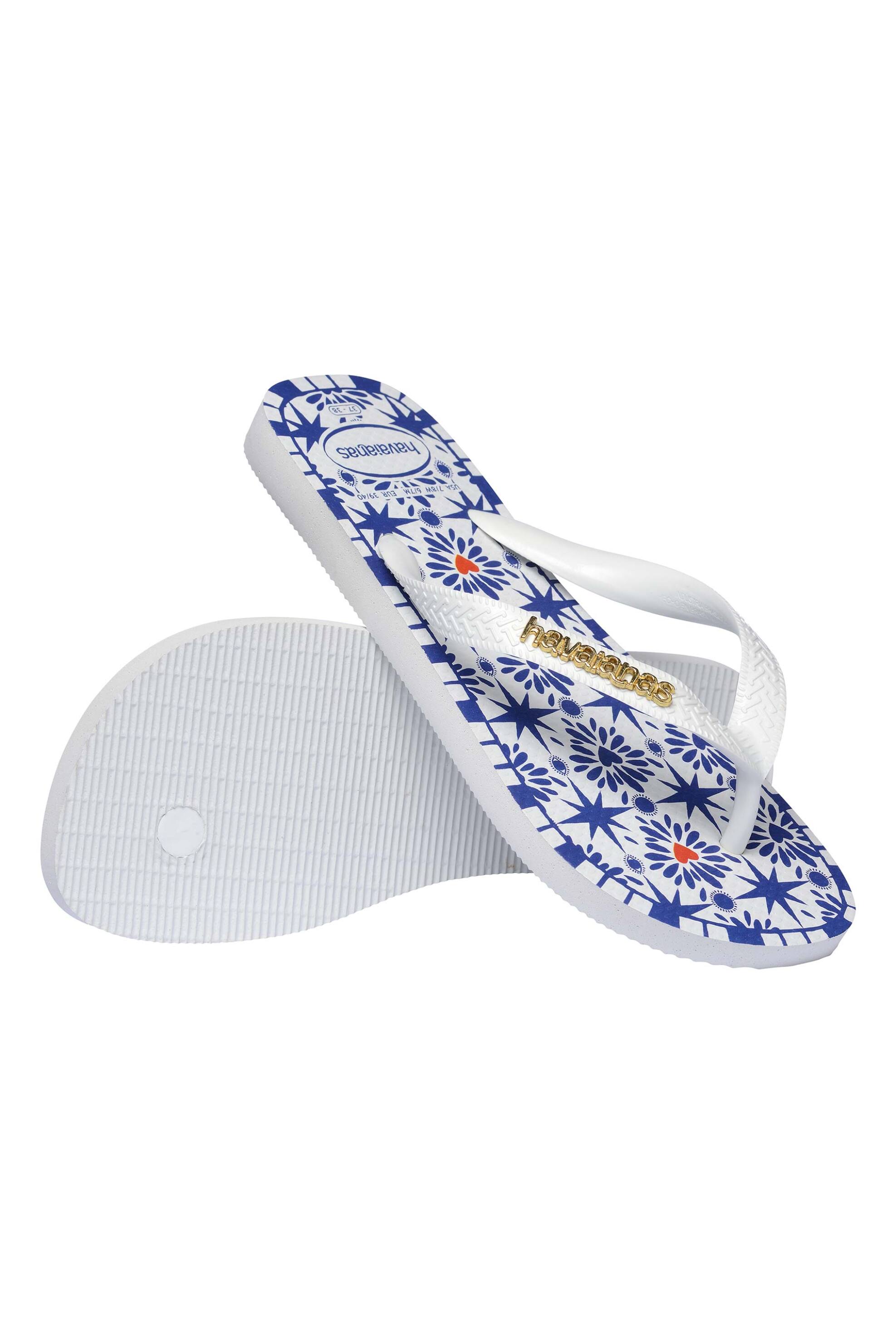 Havaianas Γυναικείες Σαγιονάρες Top Sao Luis - 4150742 Λευκό