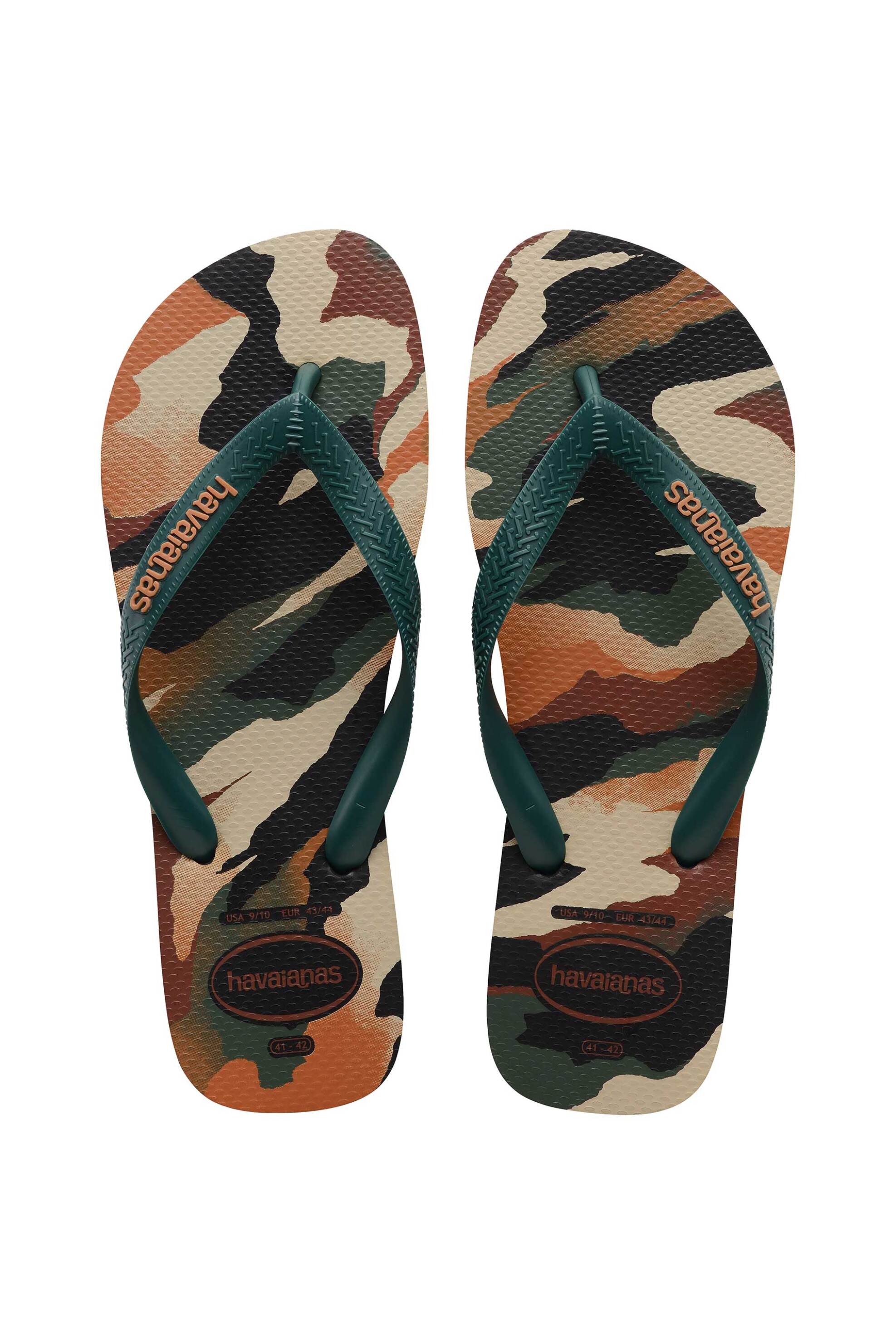 Havaianas ανδρικές σαγιονάρες "Top Camu" - 4141398 Χακί Nivo