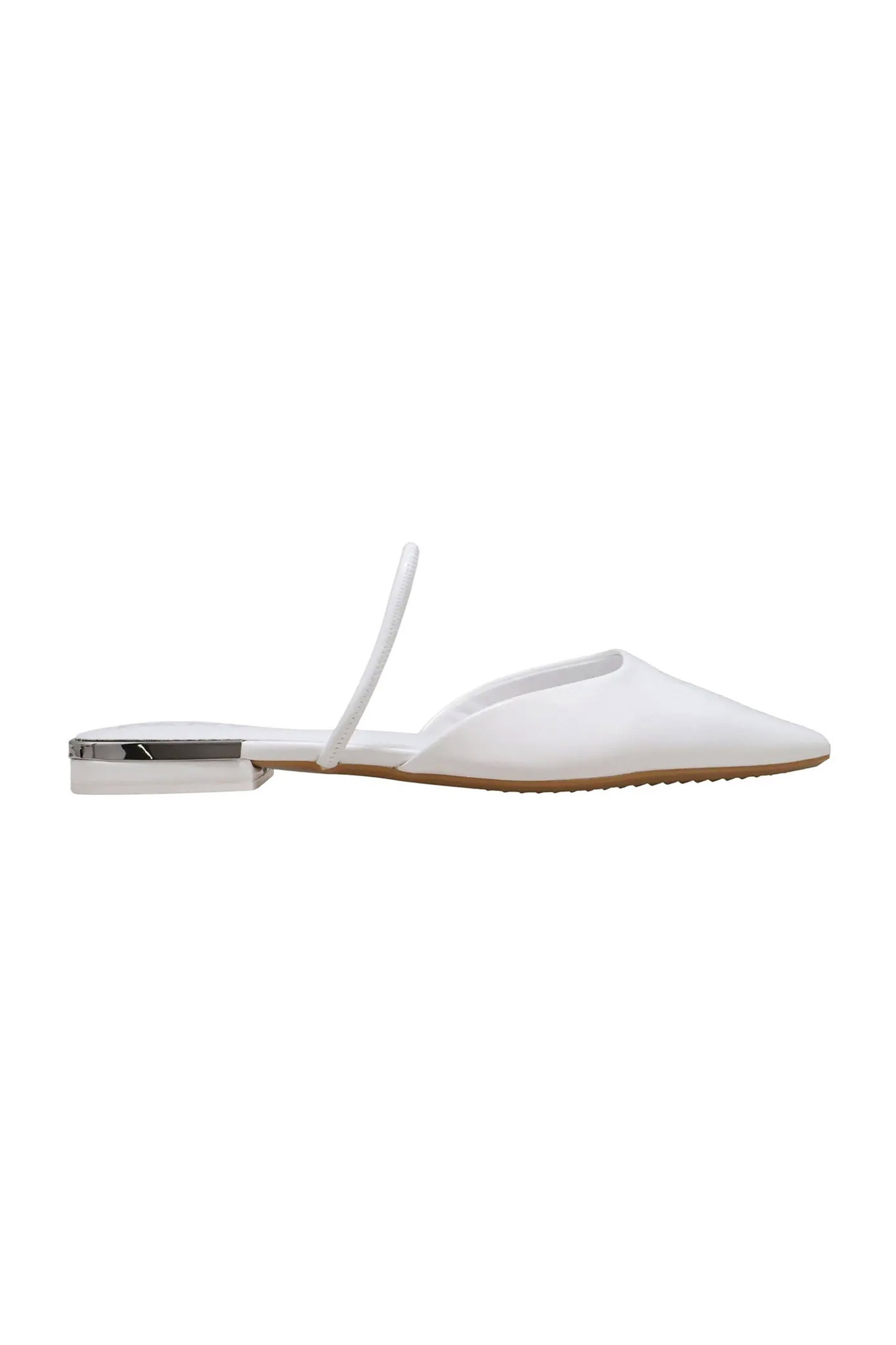 DKNY DKNY γυναικείο mule μονόχρωμο "Cabbi" - K1500146 Λευκό