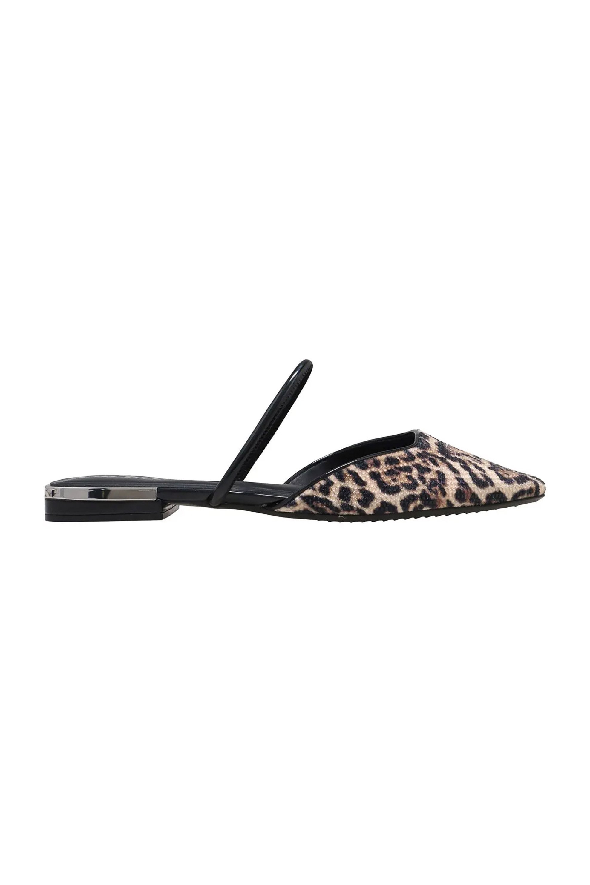 DKNY DKNY γυναικείο mule με animal print "Cabbi" - K1530296 Μπεζ