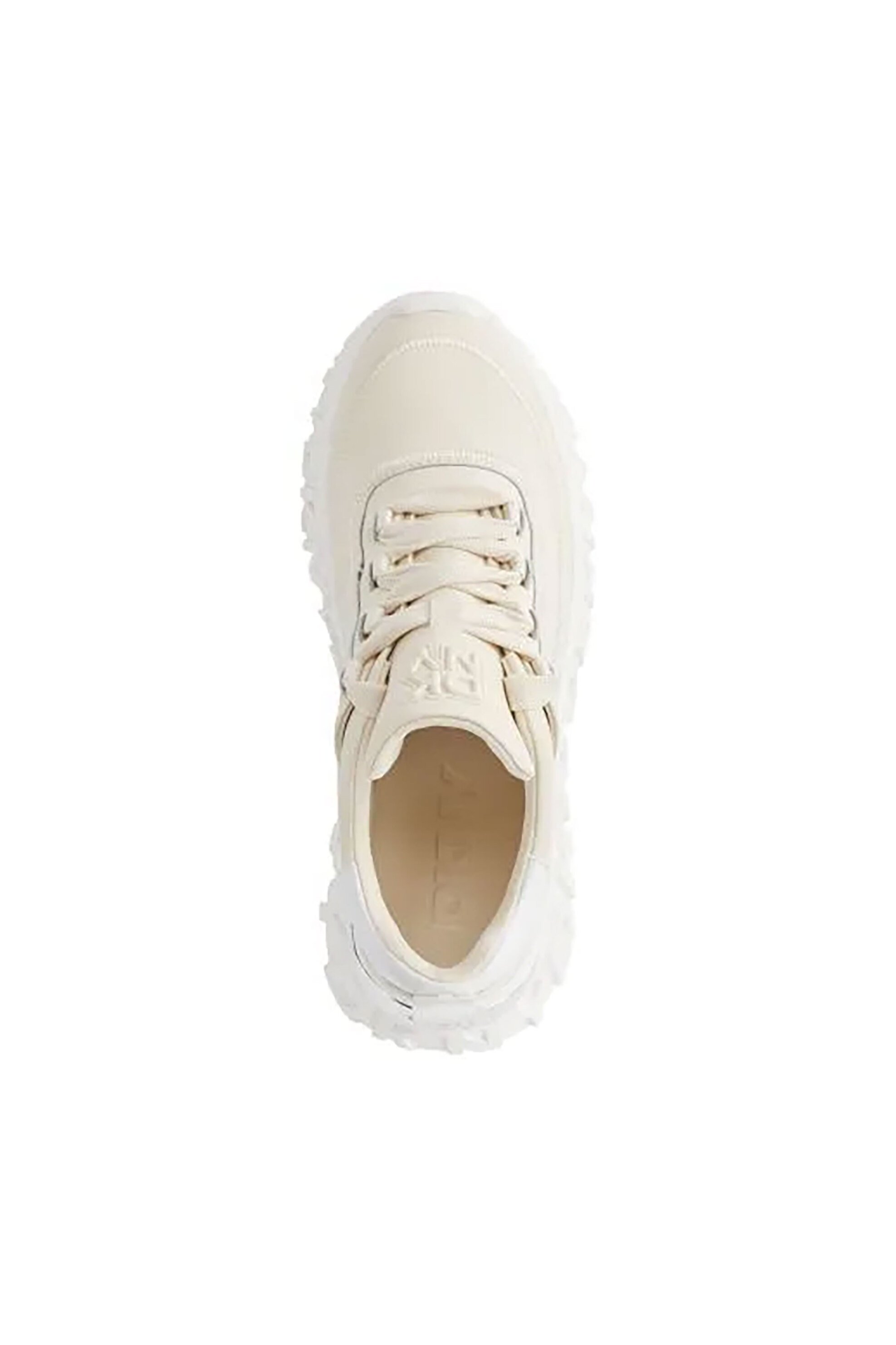 Dkny Γυναικεία Sneakers με Λογότυπο Στη Σόλα Lacombe - K1522639 Εκρού