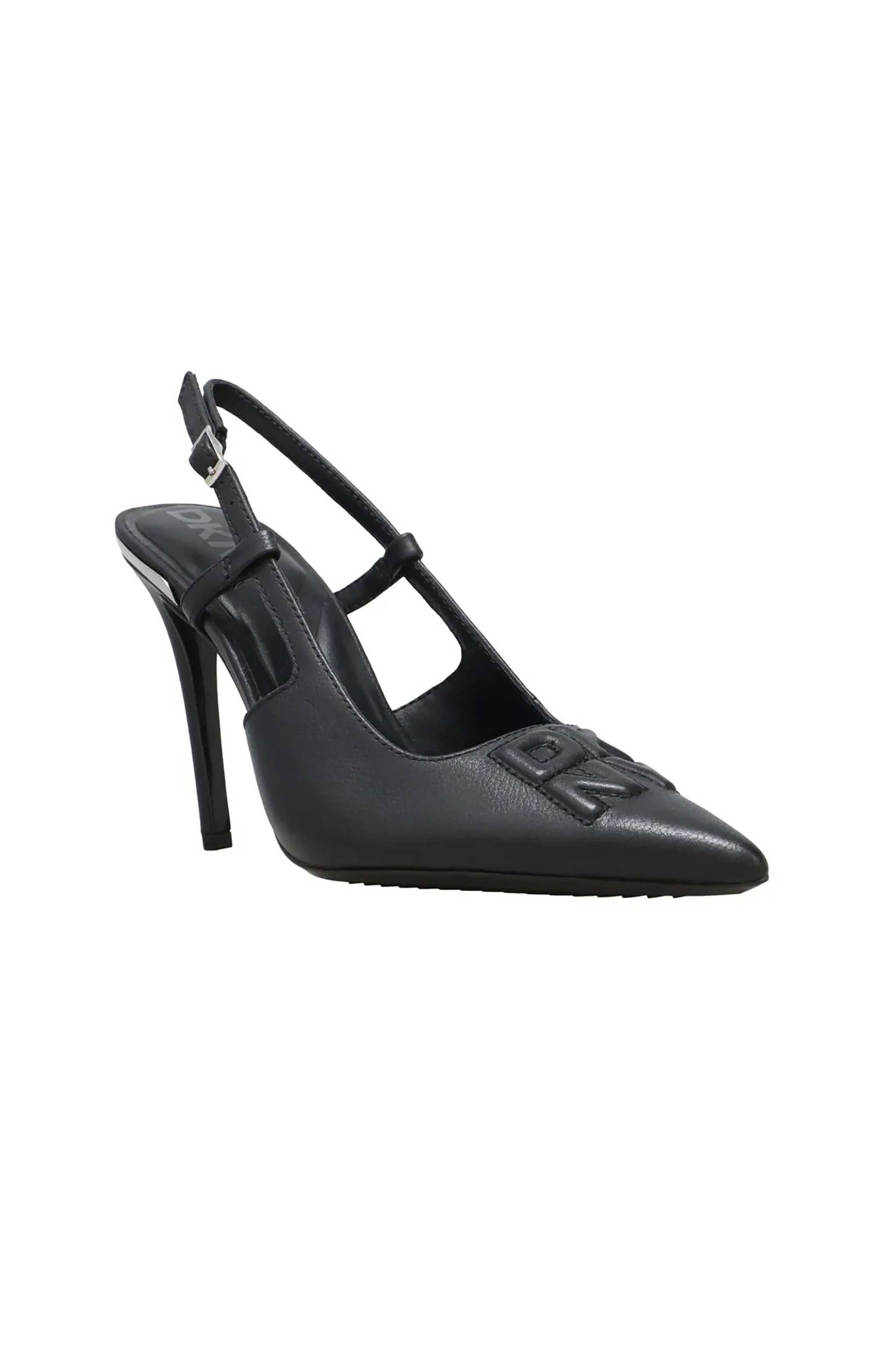 DKNY γυναικείες δερμάτινες γόβες slingback "Mediville" - K3566902 Μαύρο φωτογραφία