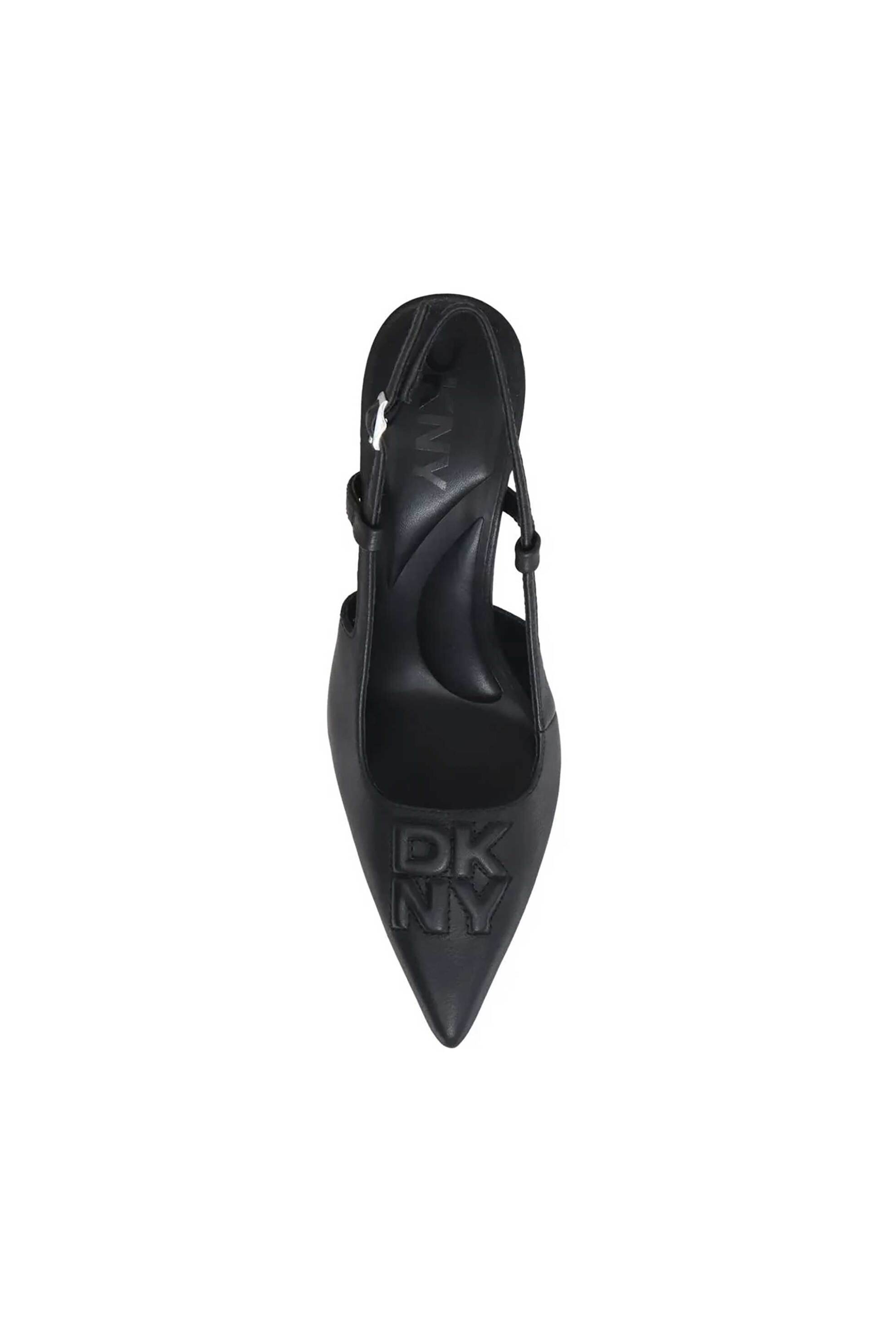 DKNY γυναικείες δερμάτινες γόβες slingback "Mediville" - K3566902 Μαύρο φωτογραφία
