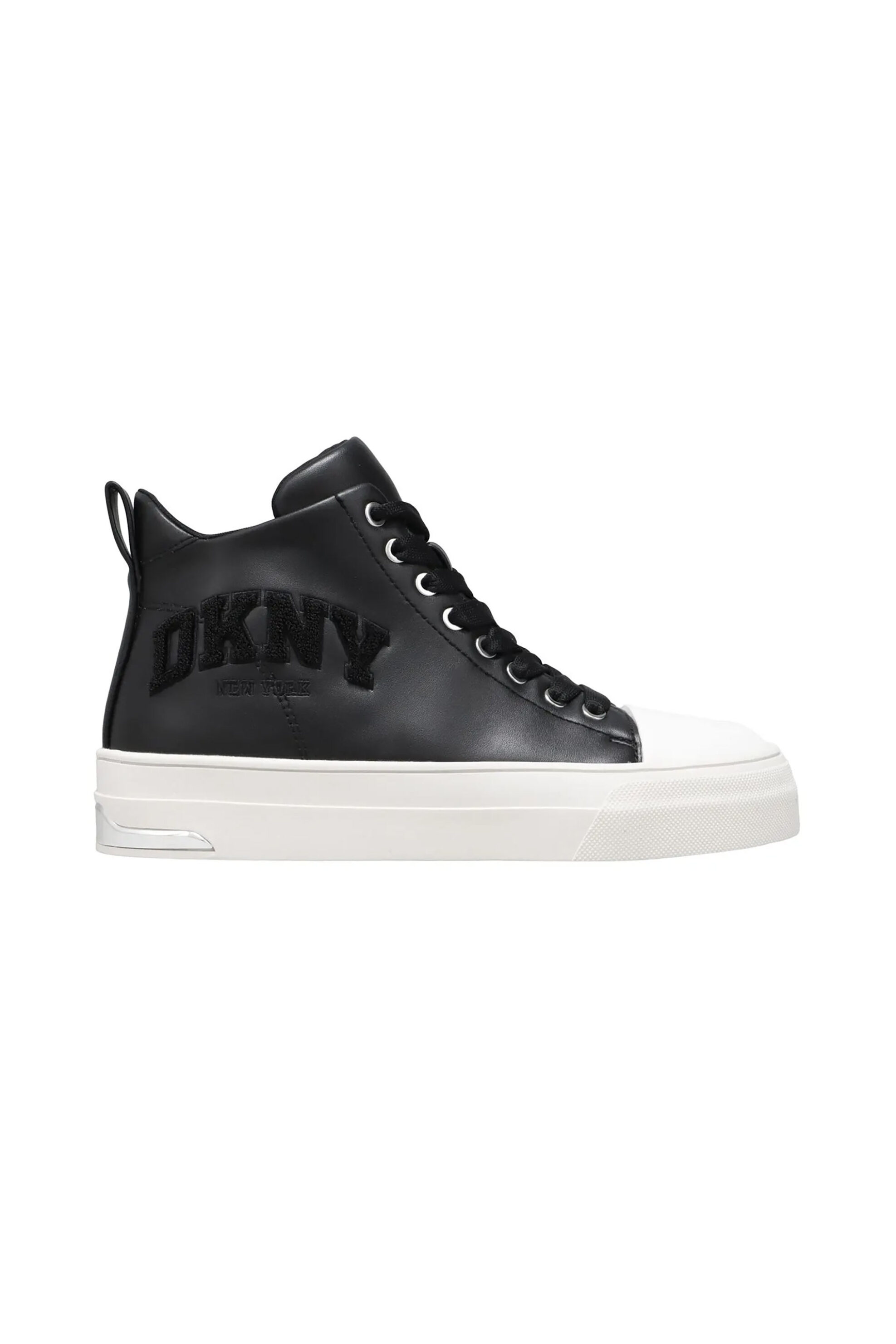 DKNY γυναικεία sneakers μποτάκια "Yaser" - K3500746 Μαύρο