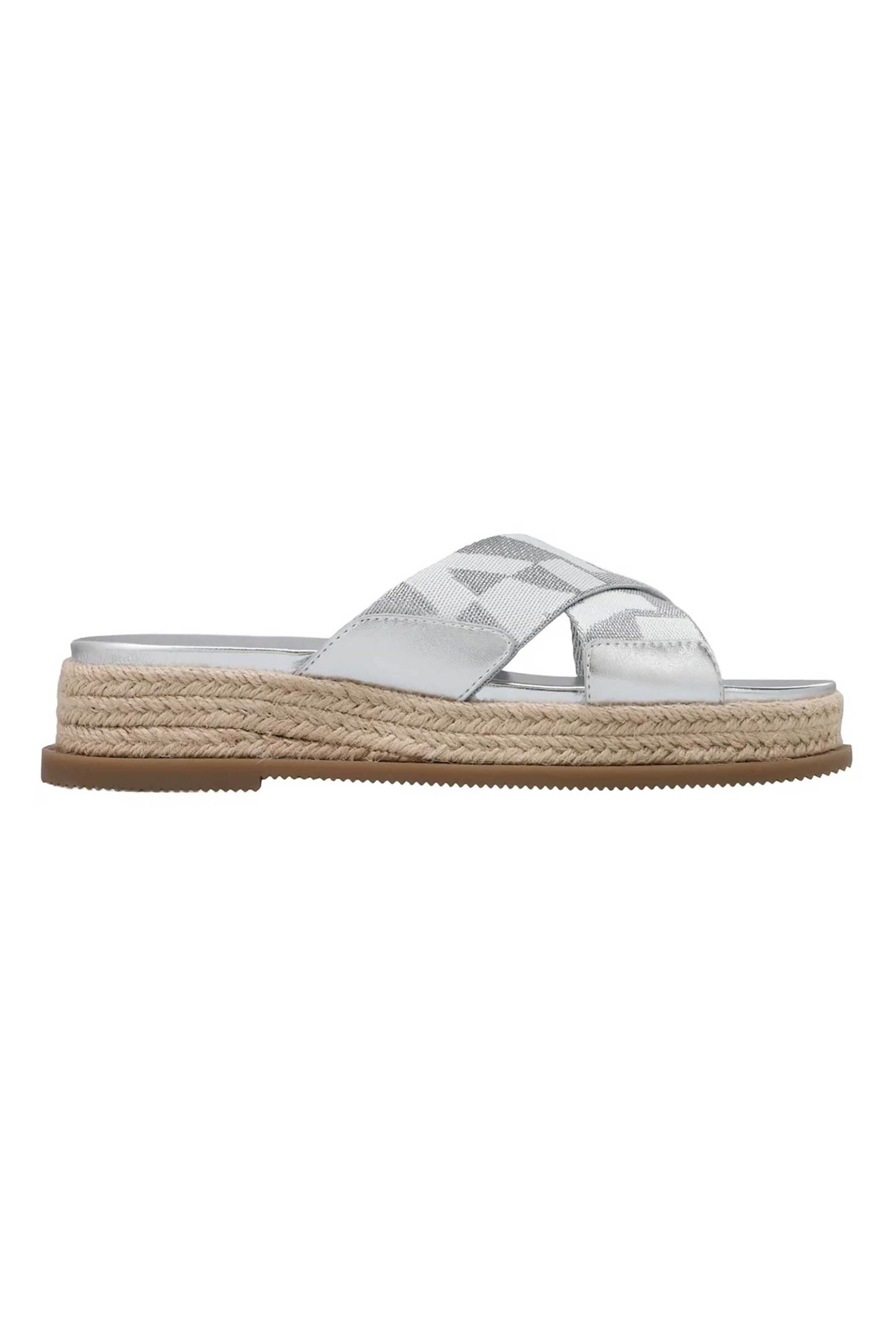 DKNY γυναικεία σανδάλια "Binna" - K2612146 Ασημί