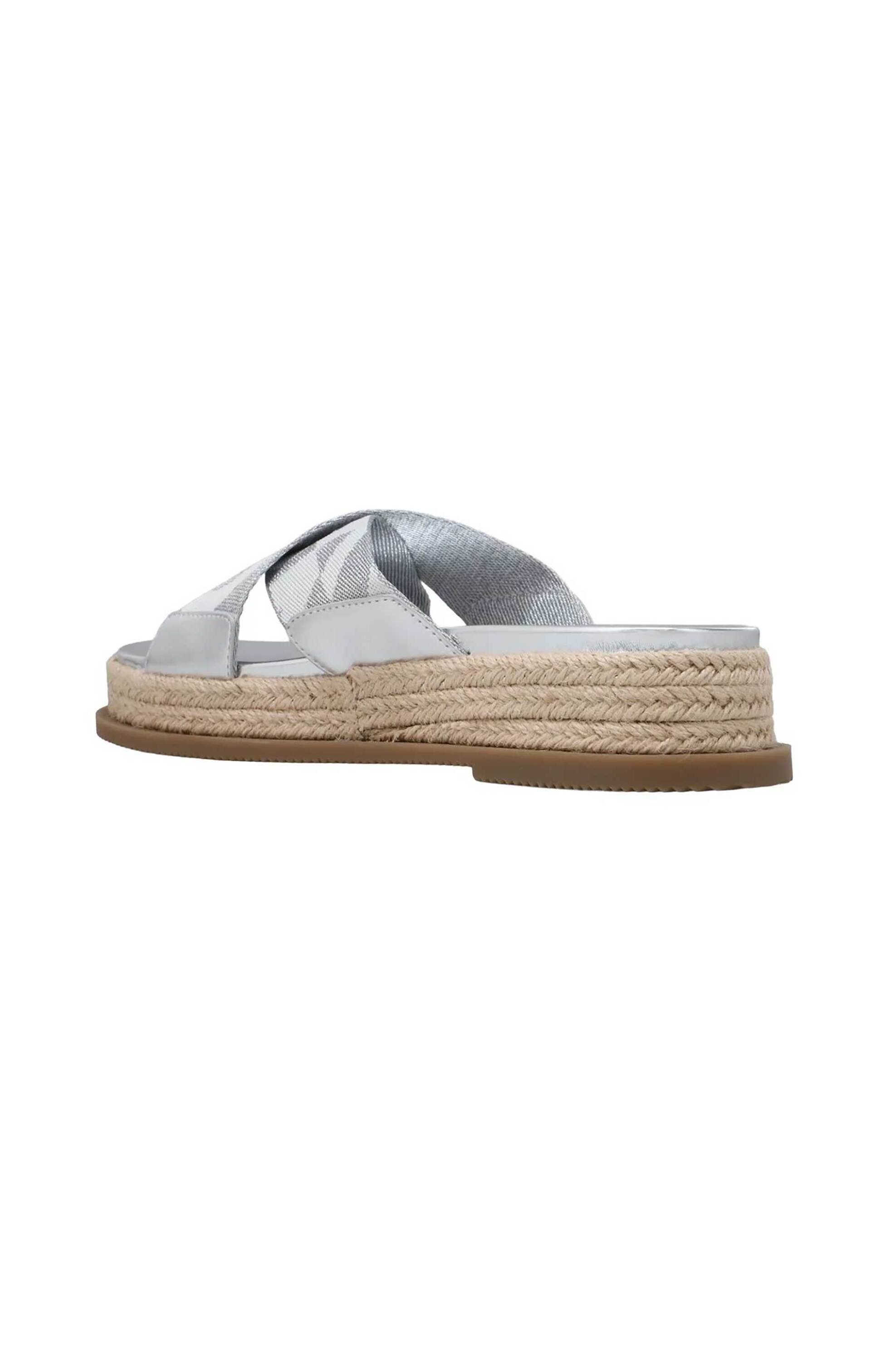 DKNY DKNY γυναικεία σανδάλια "Binna" - K2612146 Ασημί - 3