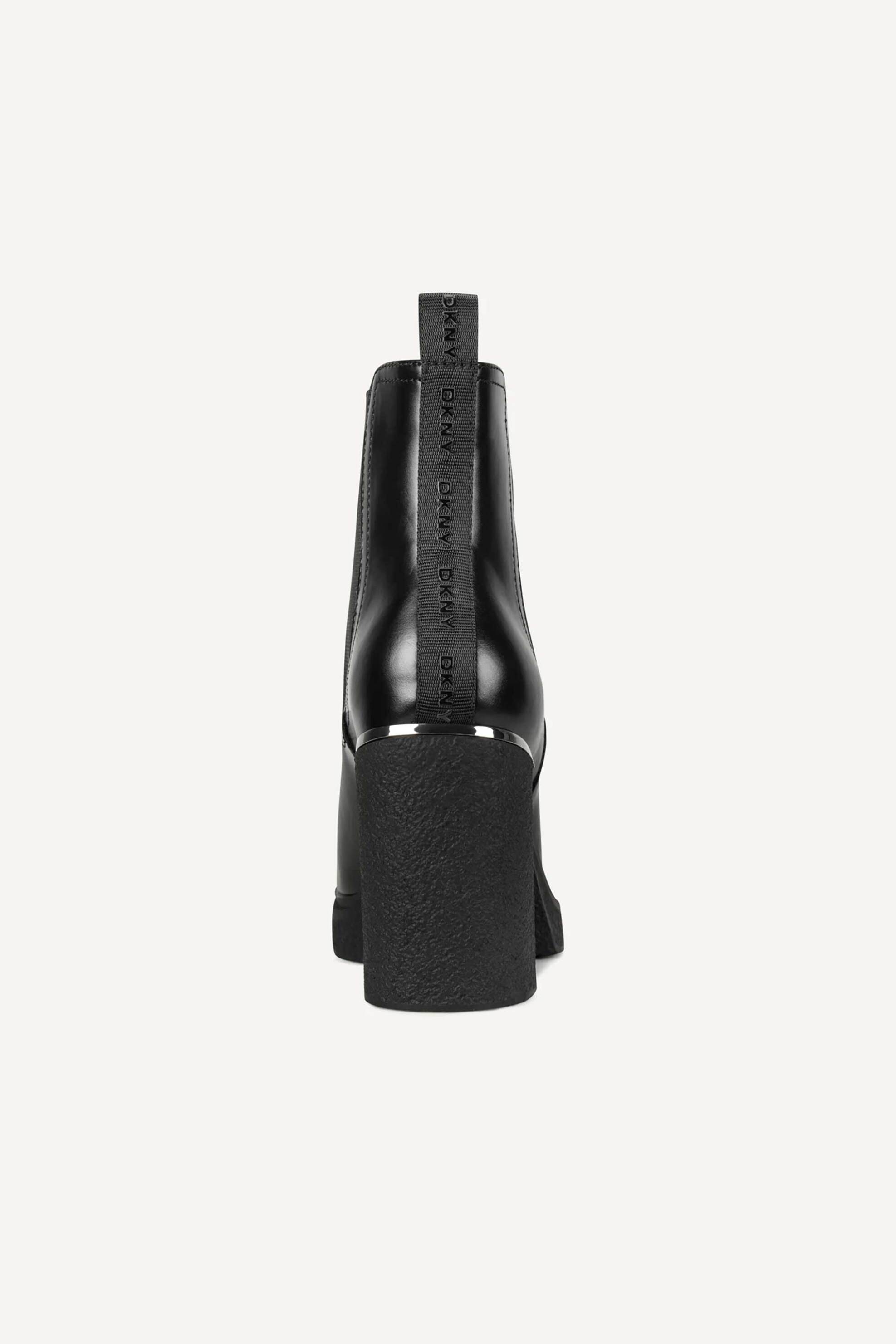 DKNY DKNY γυναικείo μποτάκι με λογότυπο "Tisdel" - K3657441 Μαύρο - 3