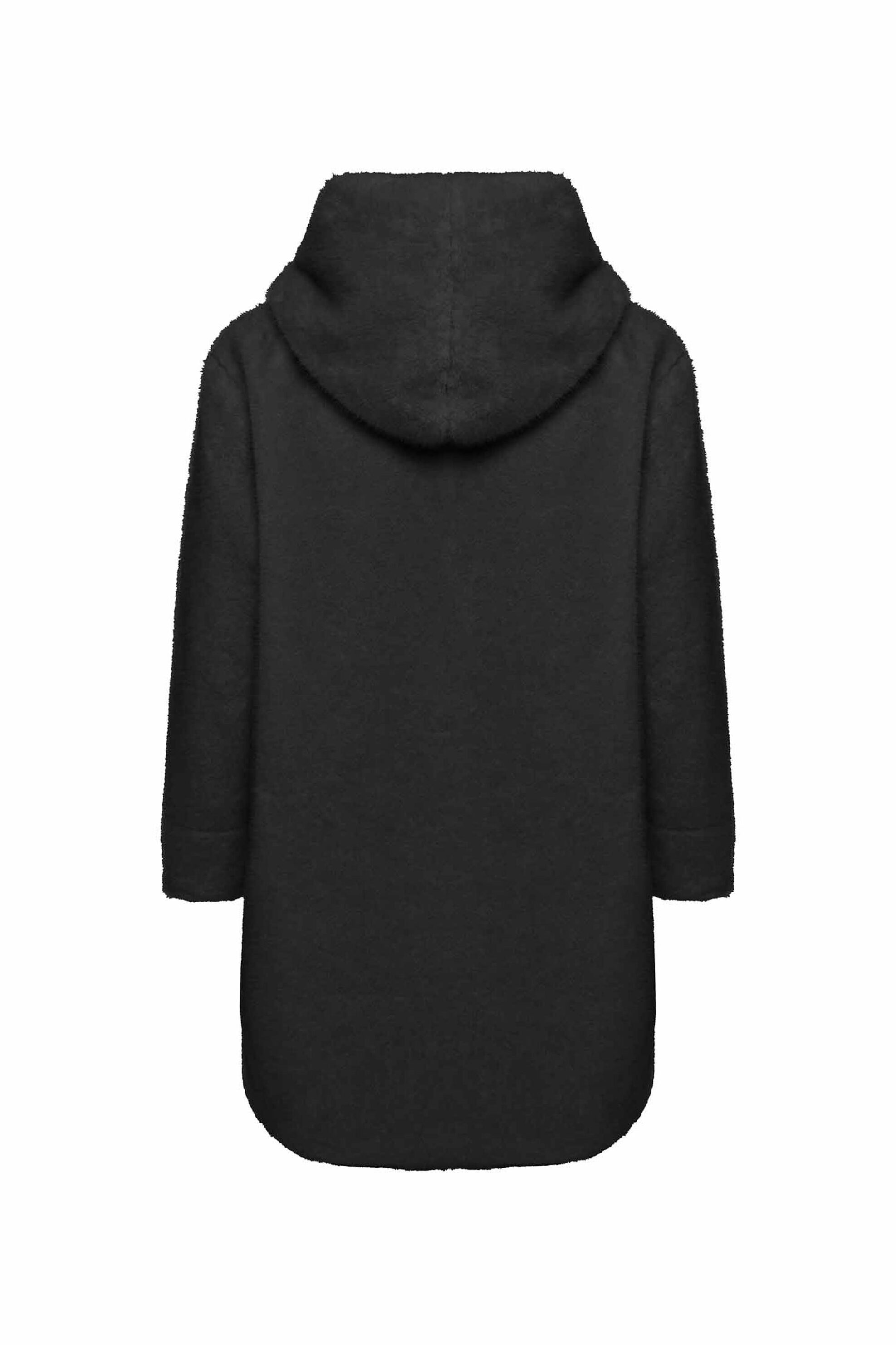 Sarah Lawrence γυναικεία faux γούνα με κουκούλα - 261-1301 Μαύρο φωτογραφία