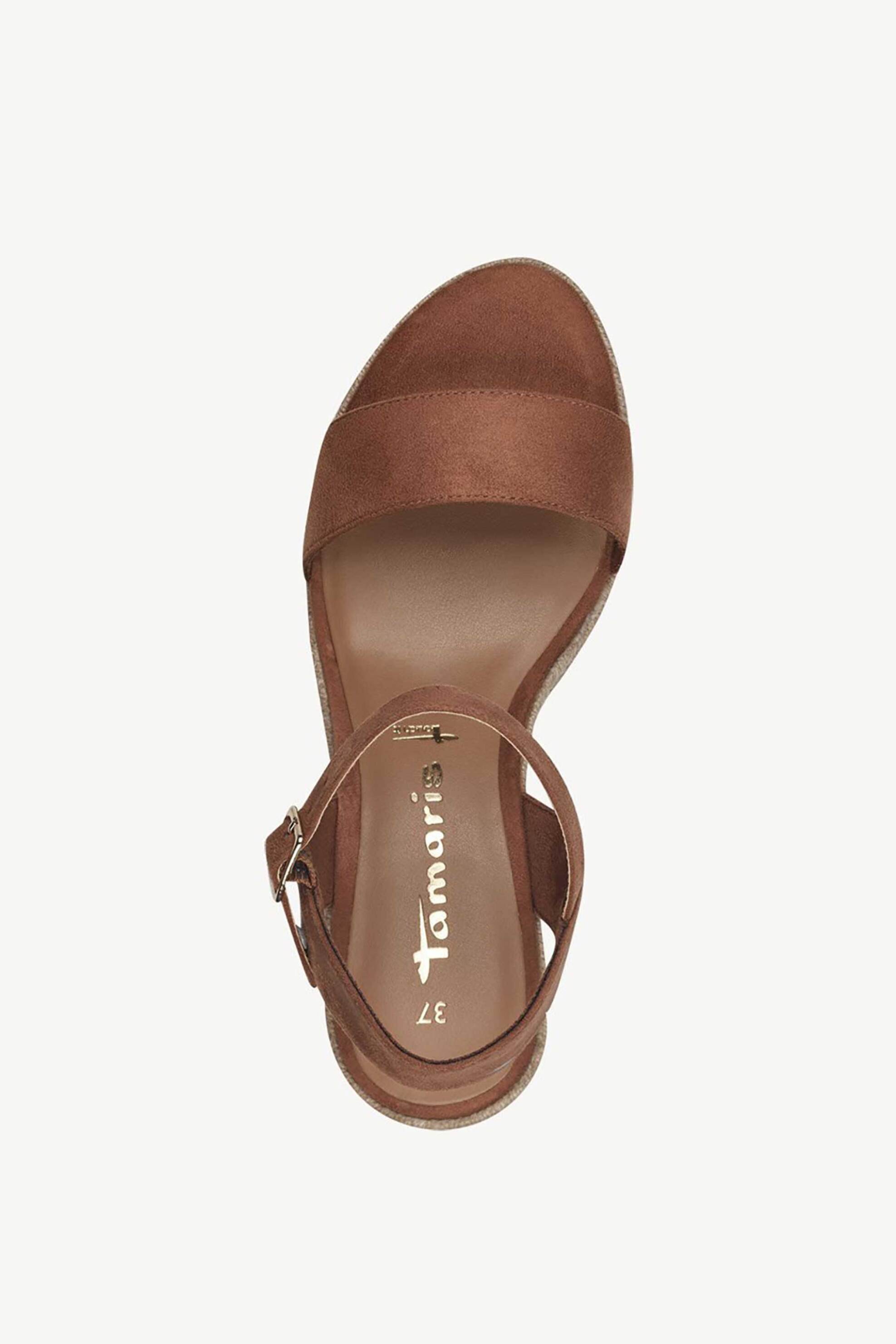 Tamaris γυναικείες εσπαντρίγιες ανοιχτές - 1-28300-42 Καφέ φωτογραφία