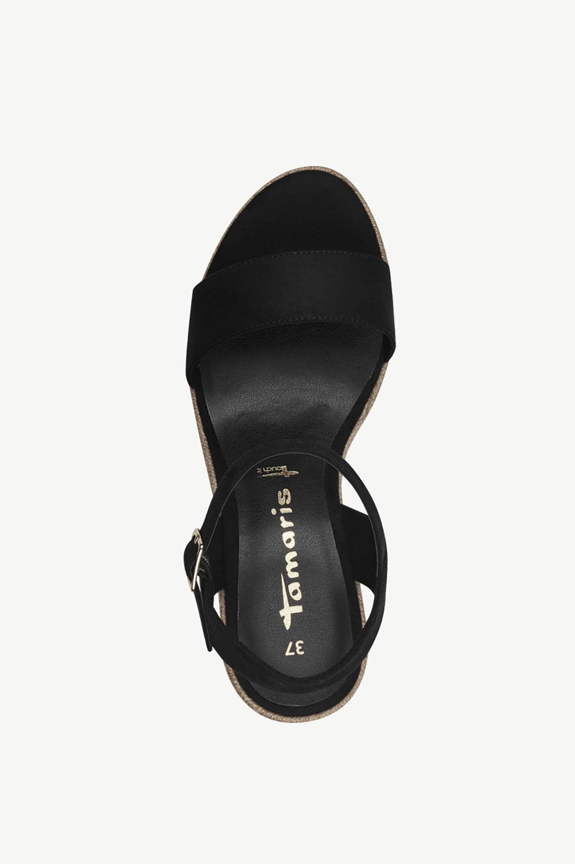 Tamaris γυναικείες εσπαντρίγιες ανοιχτές - 1-28300-42 Μαύρο φωτογραφία