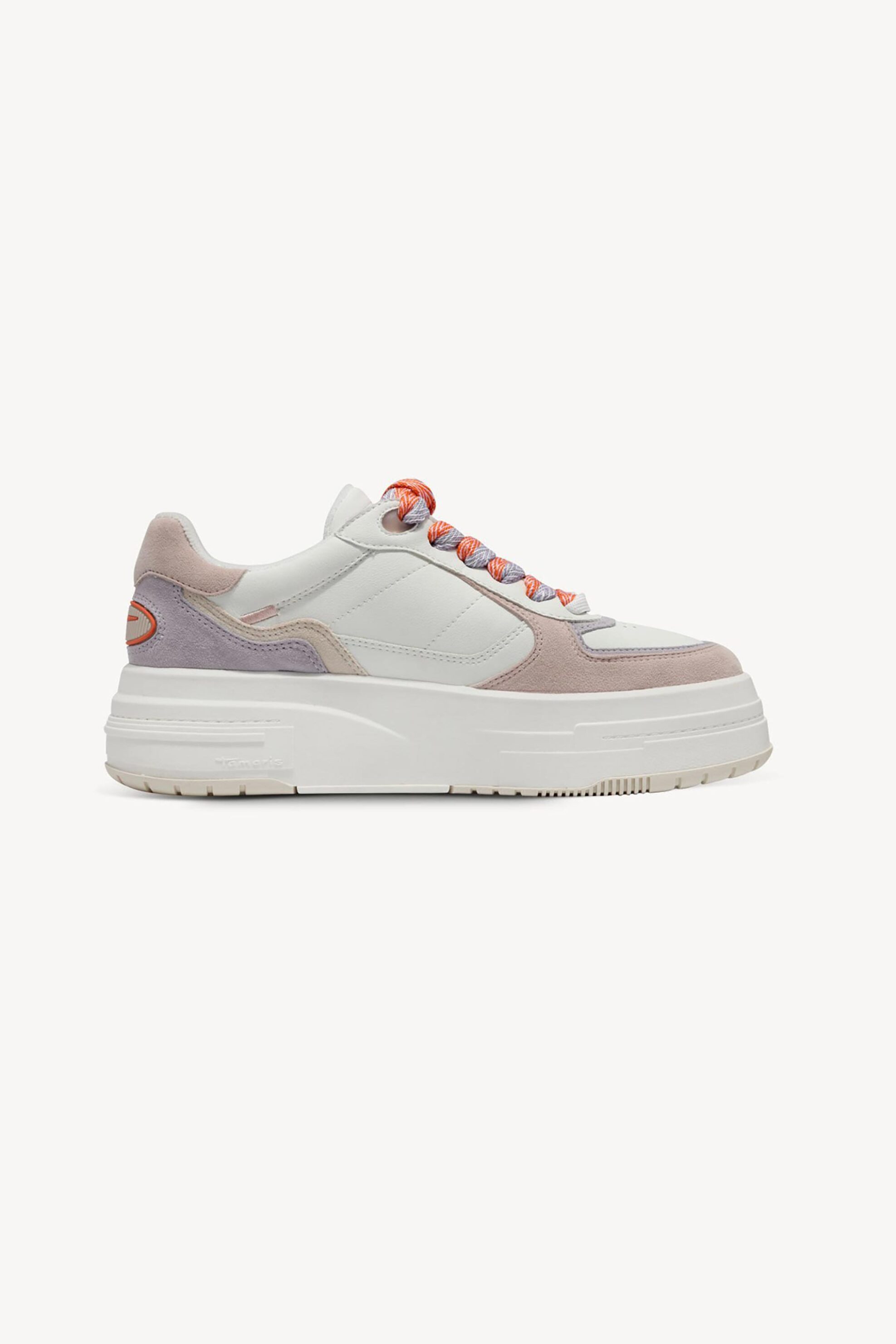 Tamaris γυναικεία sneakers με contrast λεπτομέρειες - 1-23760-44 Λιλά φωτογραφία