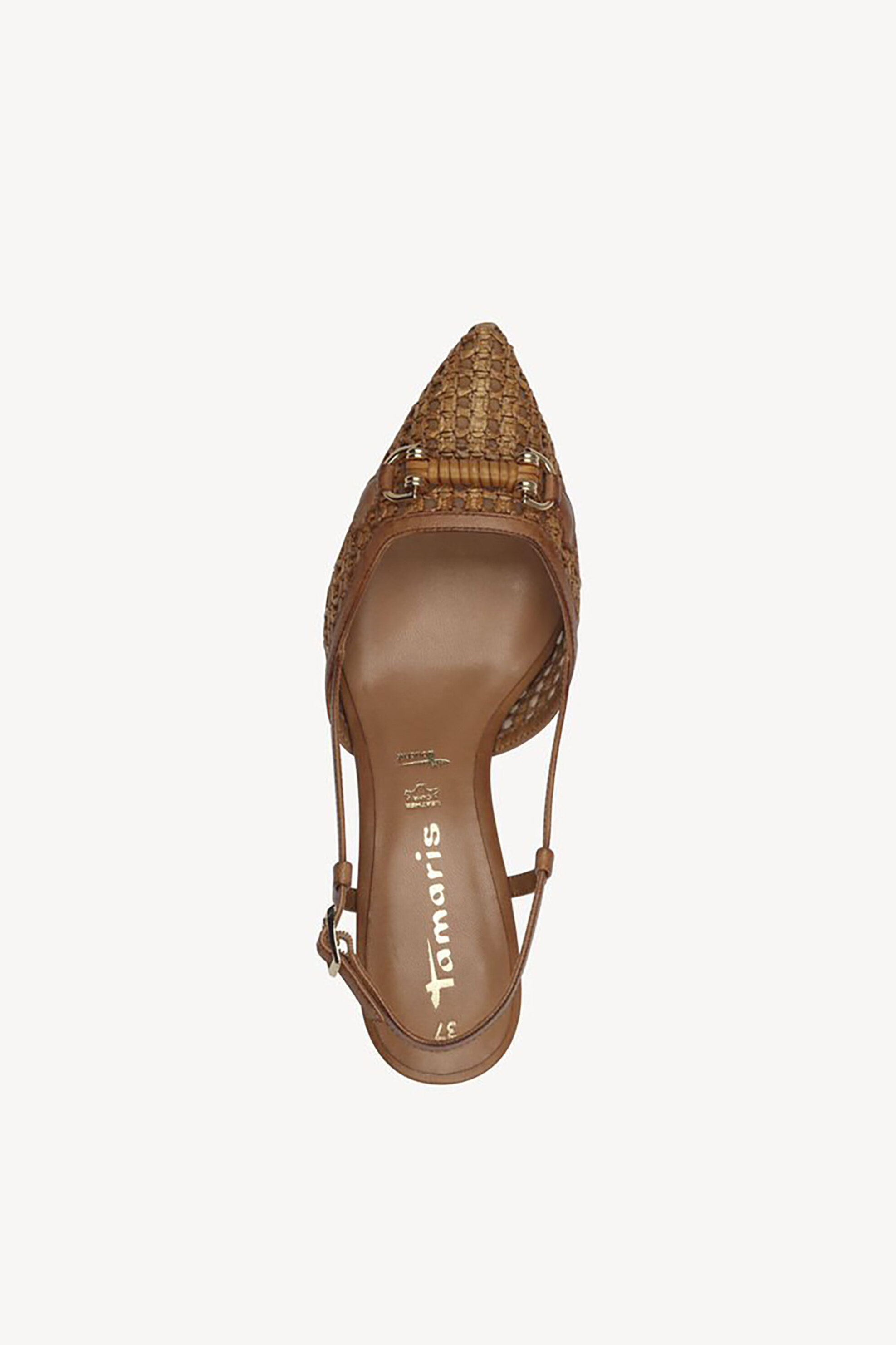 Tamaris γυναικεία slingbacks με πλεκτό σχέδιο - 1-29634-44 Ταμπά φωτογραφία