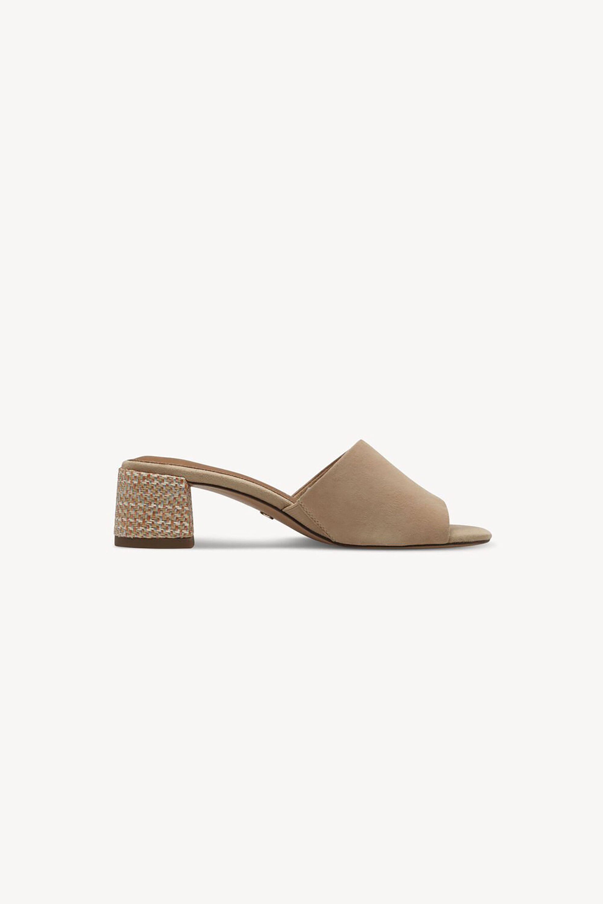 TAMARIS Tamaris γυναικεία δερμάτινα mules - 1-27204-42 Λαδί