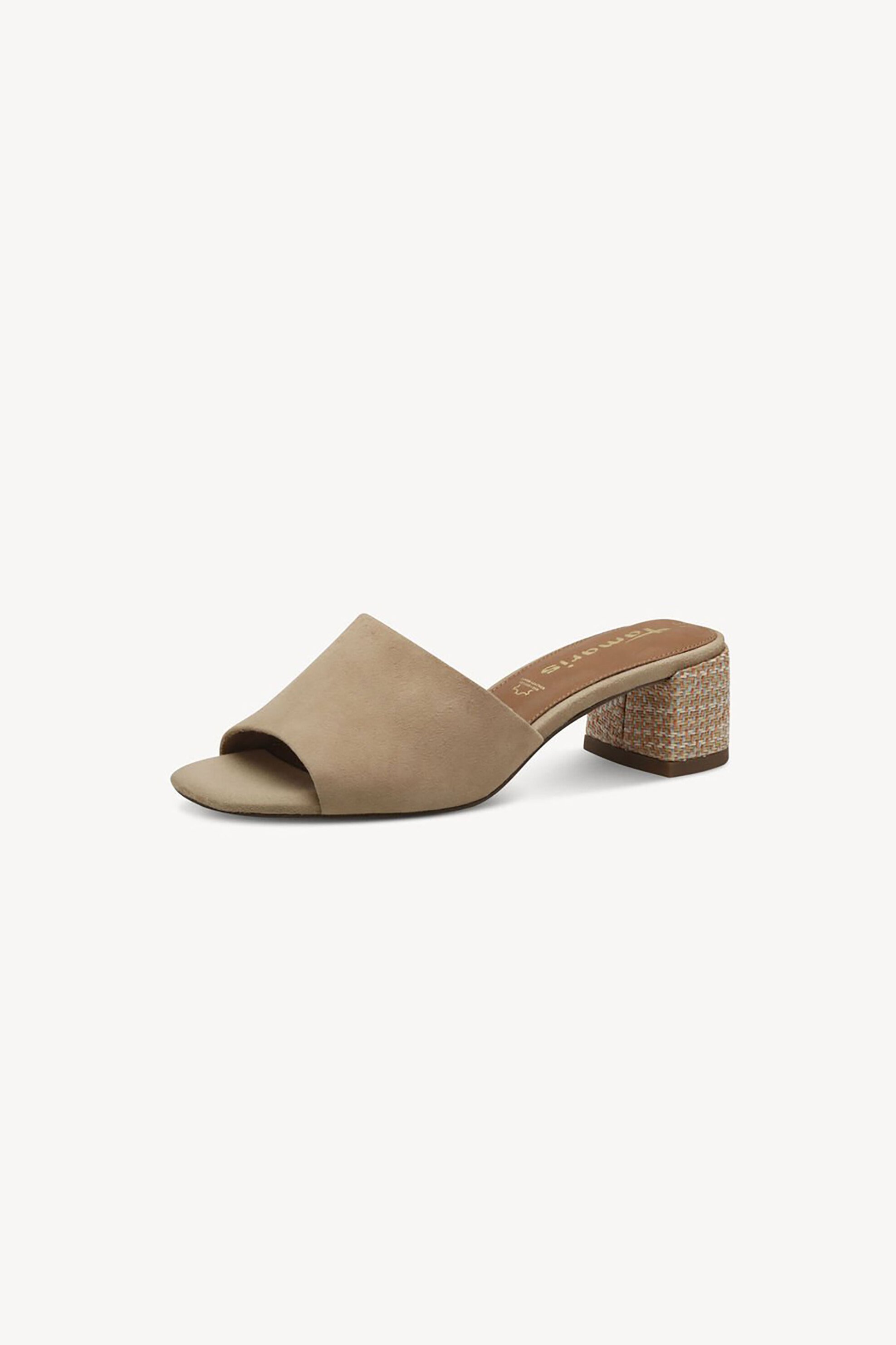 Tamaris γυναικεία δερμάτινα mules - 1-27204-42 Λαδί φωτογραφία