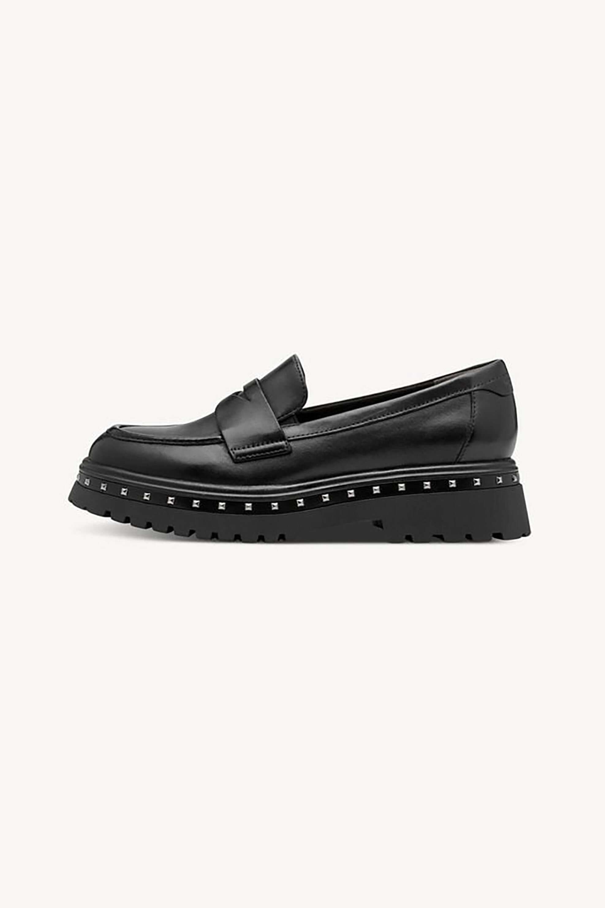 Tamaris γυναικεία loafers με τρουκς - 1-24767-45 Μαύρο