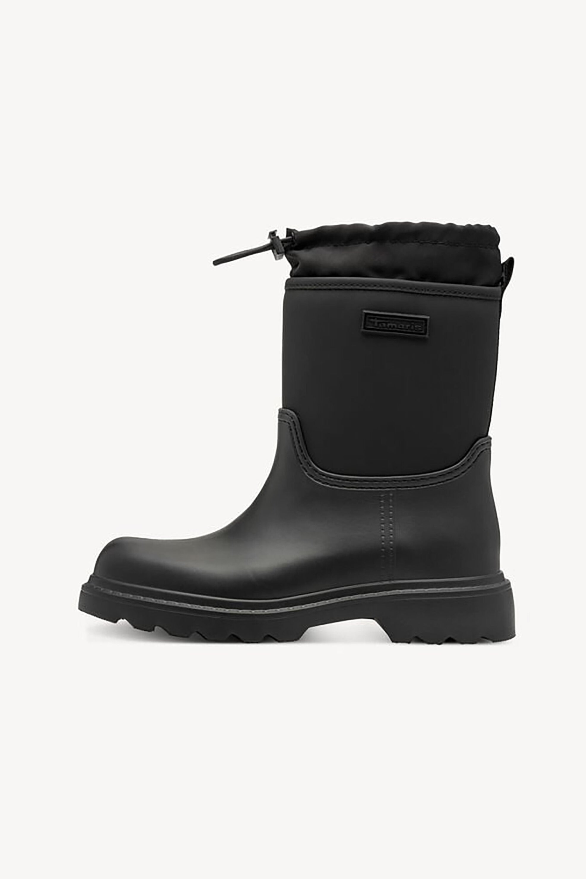 Tamaris γυναικεία μποτάκια από καουτσούκ - 1-25415-45 Μαύρο