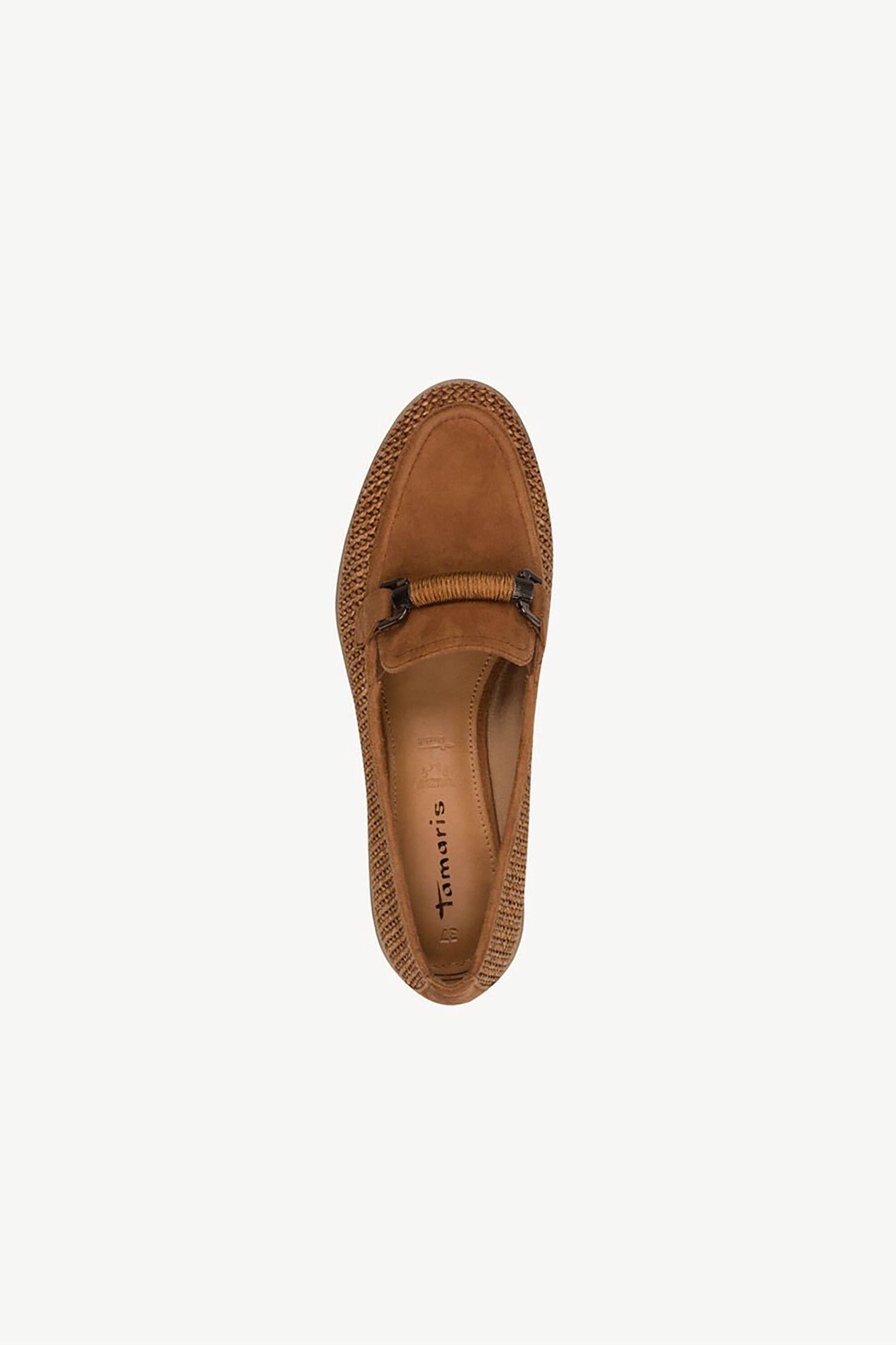 Tamaris Γυναικεία Loafers με Μεταλλικές Λεπτομέρειες - 1-24223-46 Ταμπά