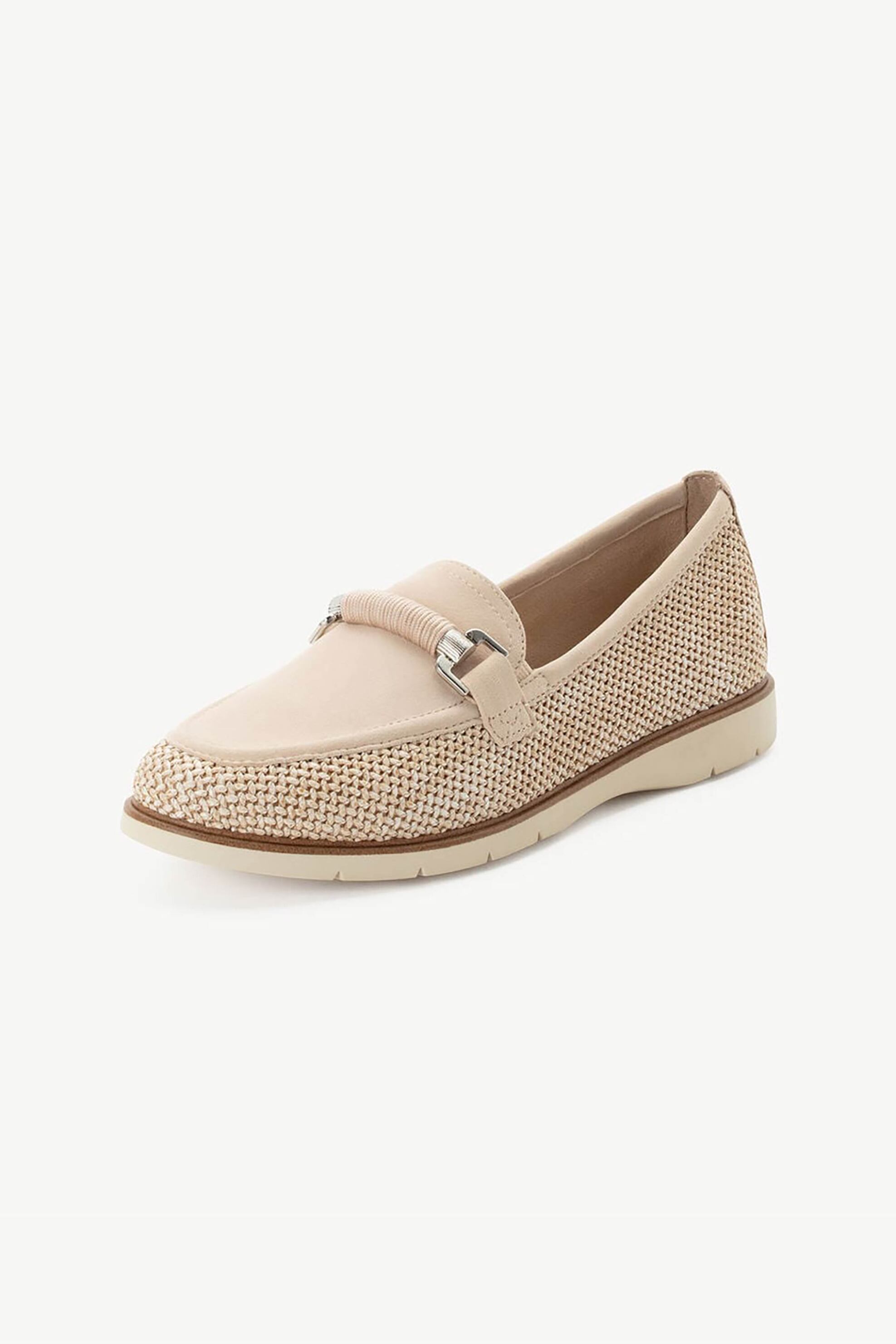 TAMARIS Tamaris γυναικεία loafers με μεταλλικές λεπτομέρειες - 1-24223-46 Μπεζ - 2