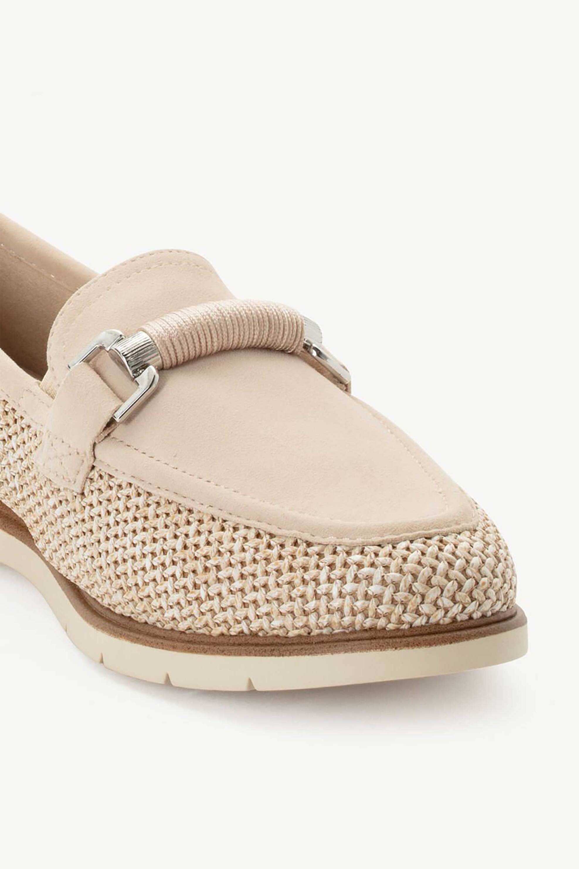 TAMARIS Tamaris γυναικεία loafers με μεταλλικές λεπτομέρειες - 1-24223-46 Μπεζ - 3