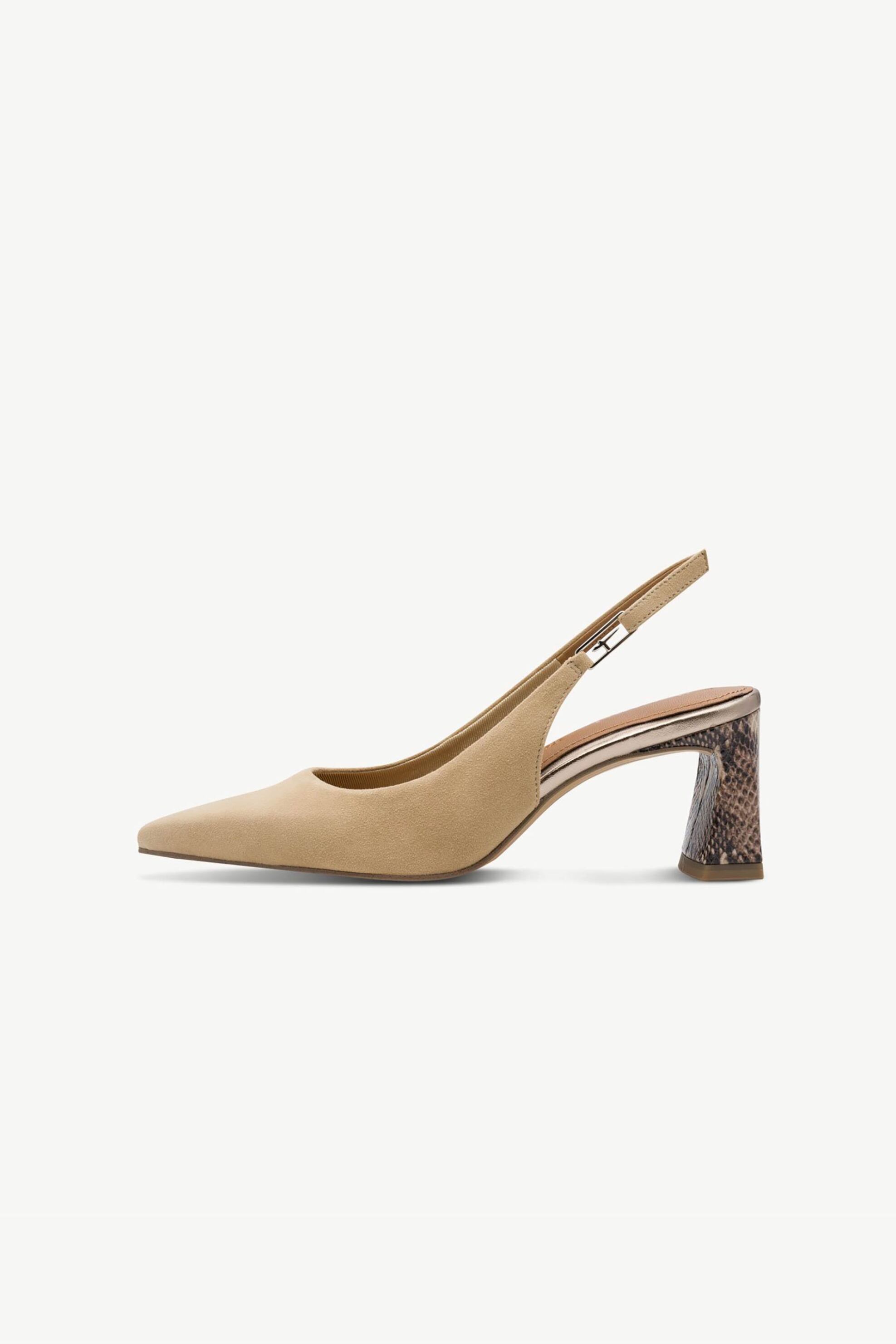 Tamaris γυναικείες slingback γόβες - 1-29624-46 Μπεζ