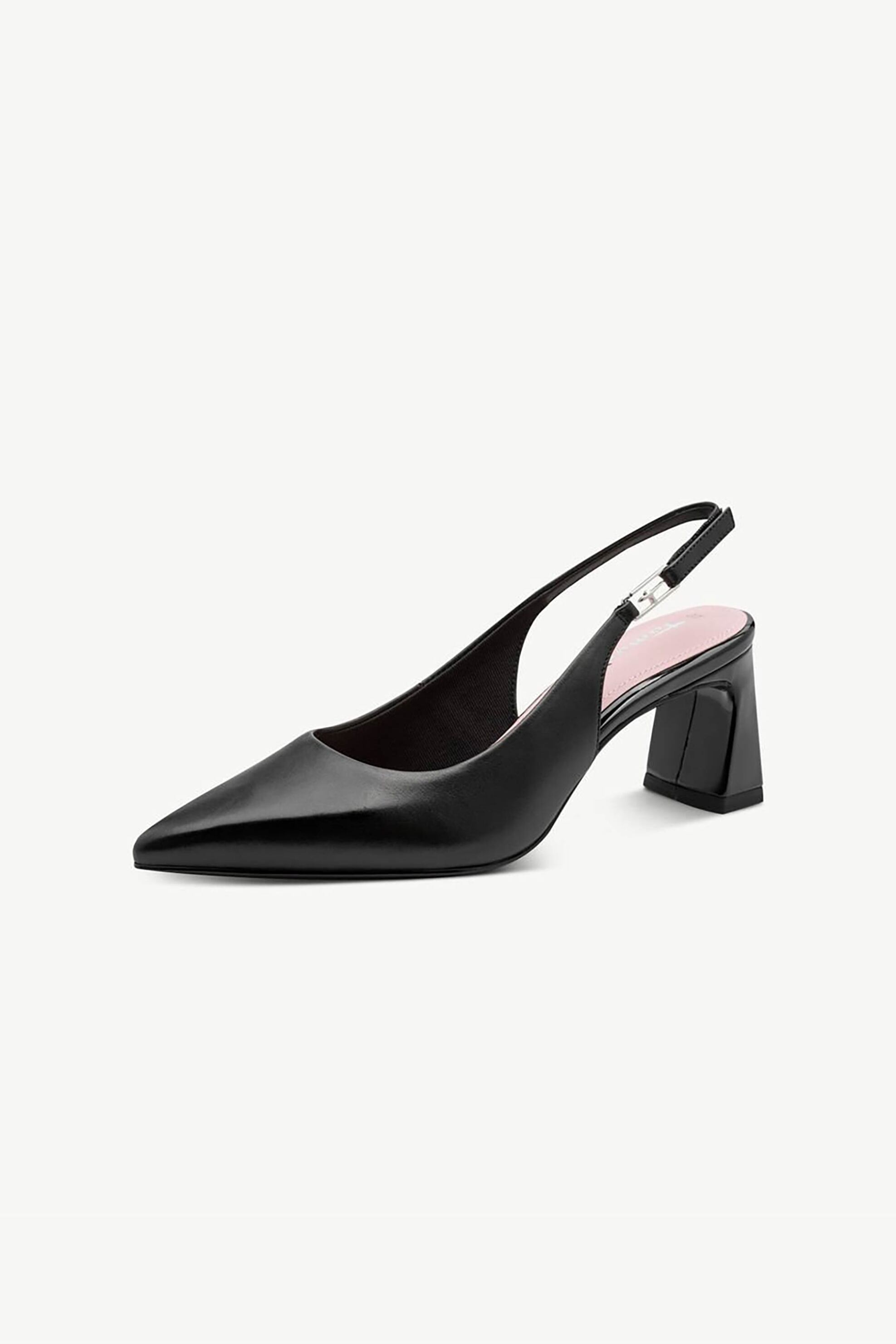 Tamaris γυναικείες slingback γόβες - 1-29624-46 Μαύρο φωτογραφία