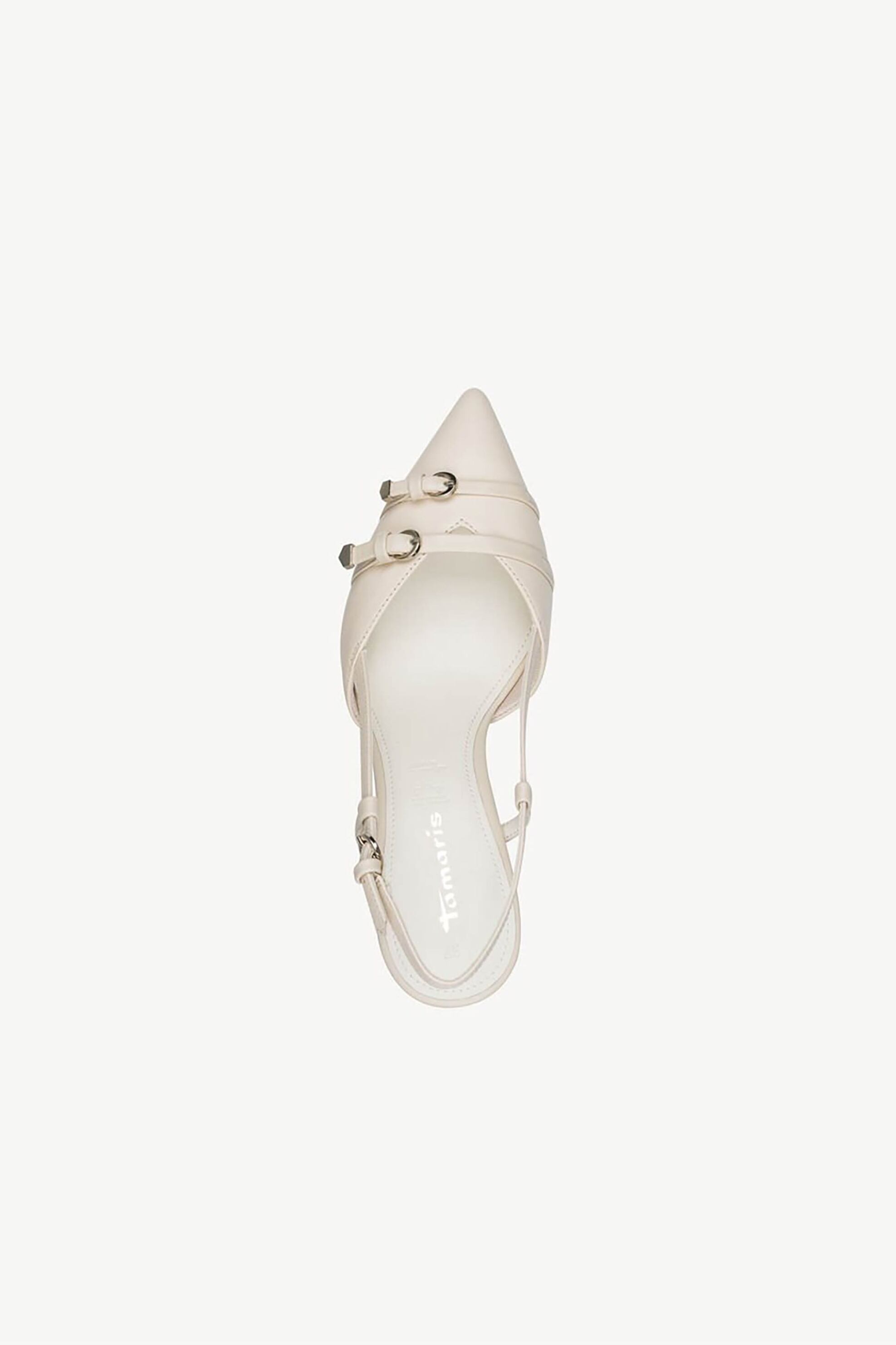 Tamaris Γυναικείες Slingback Γόβες με Λουράκια - 1-29631-46 Μπεζ