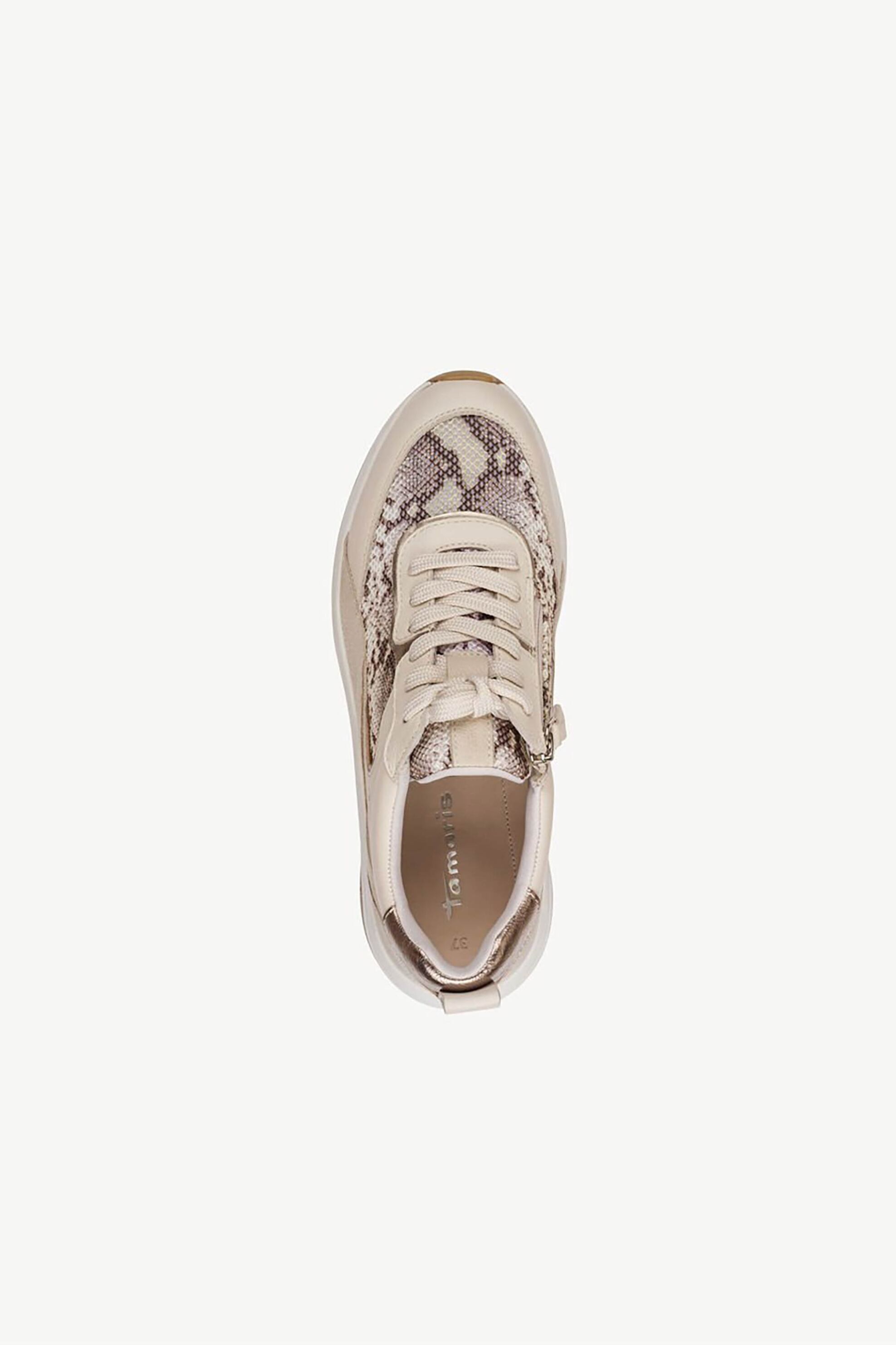 Tamaris Γυναικεία Sneakers με Animal Print - 1-23718-46 Καφέ