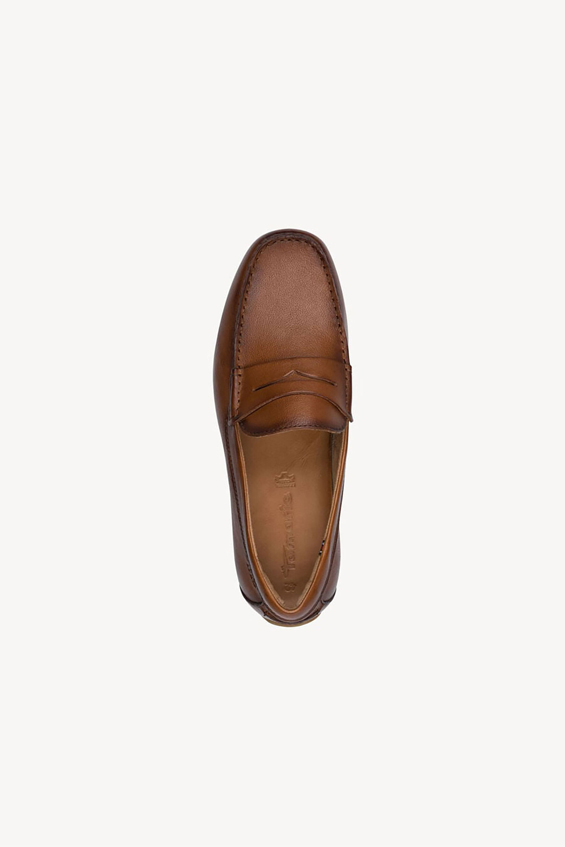 Tamaris Ανδρικά Δερμάτινα Loafers Μονόχρωμα - 1-14600-44 Καφέ