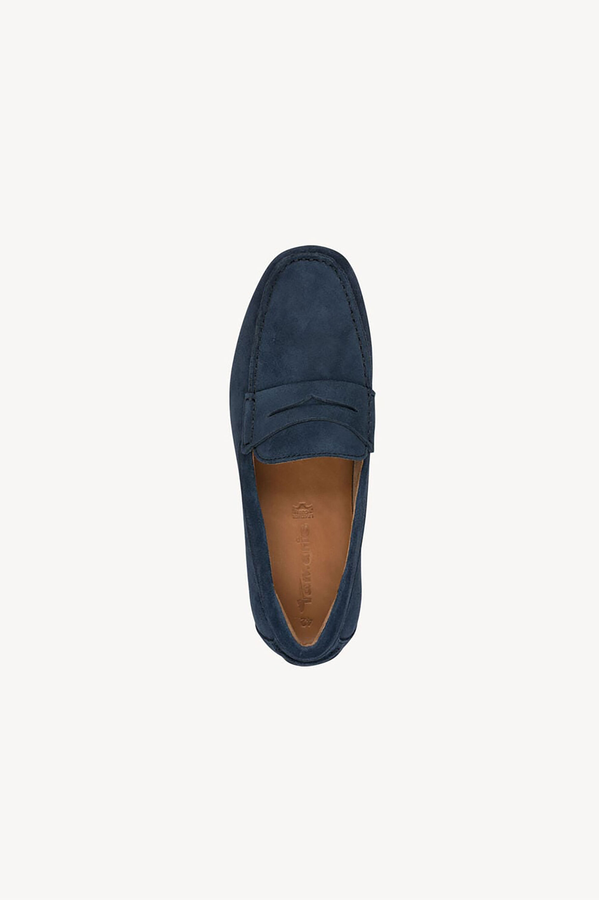 Tamaris Ανδρικά Δερμάτινα Loafers Μονόχρωμα - 1-14600-44 Μπλε Σκούρο