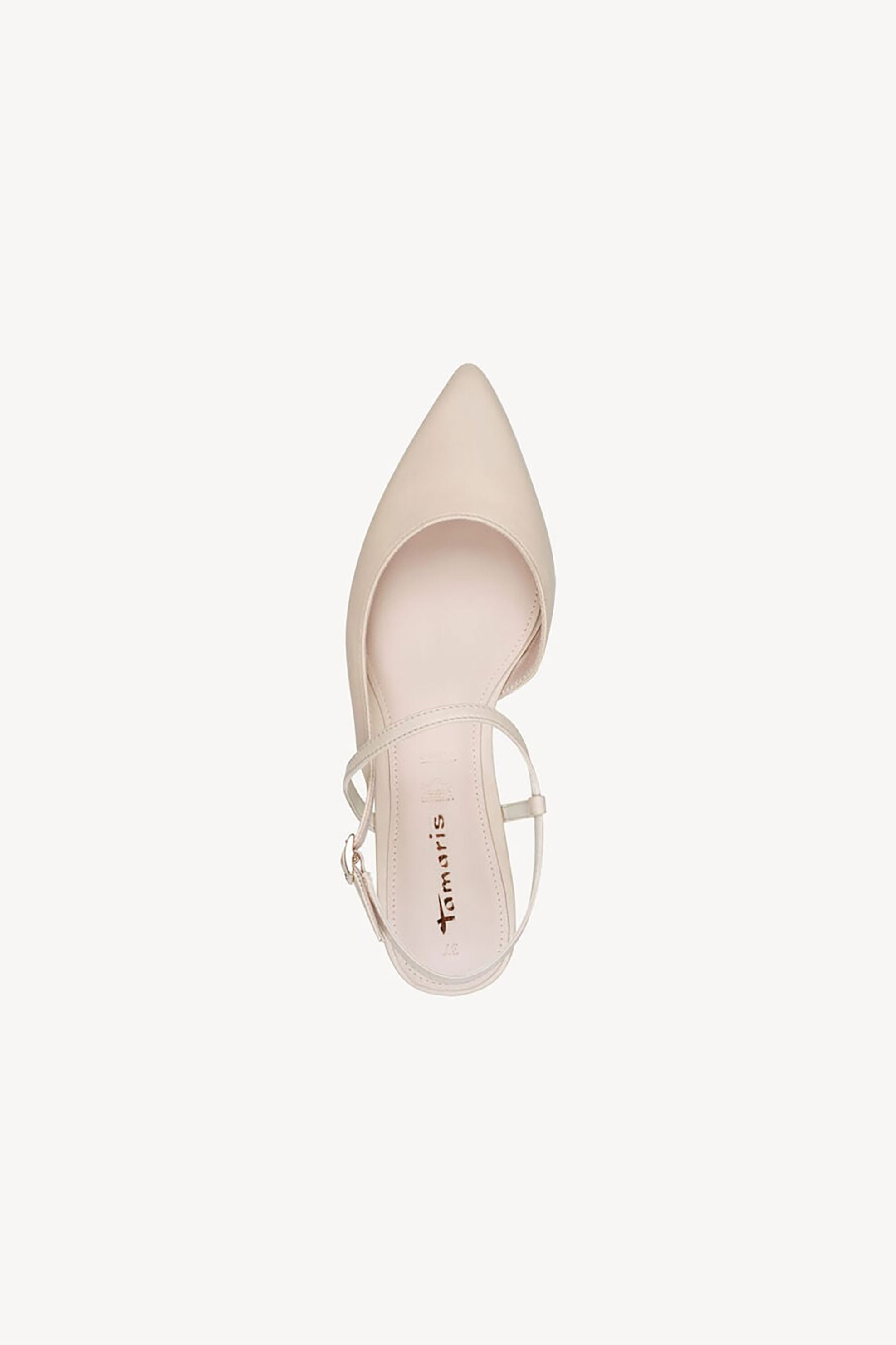 Tamaris Γυναικείες Μπαλαρίνες Slingback Μονόχρωμες - 1-29409-46 Μπεζ