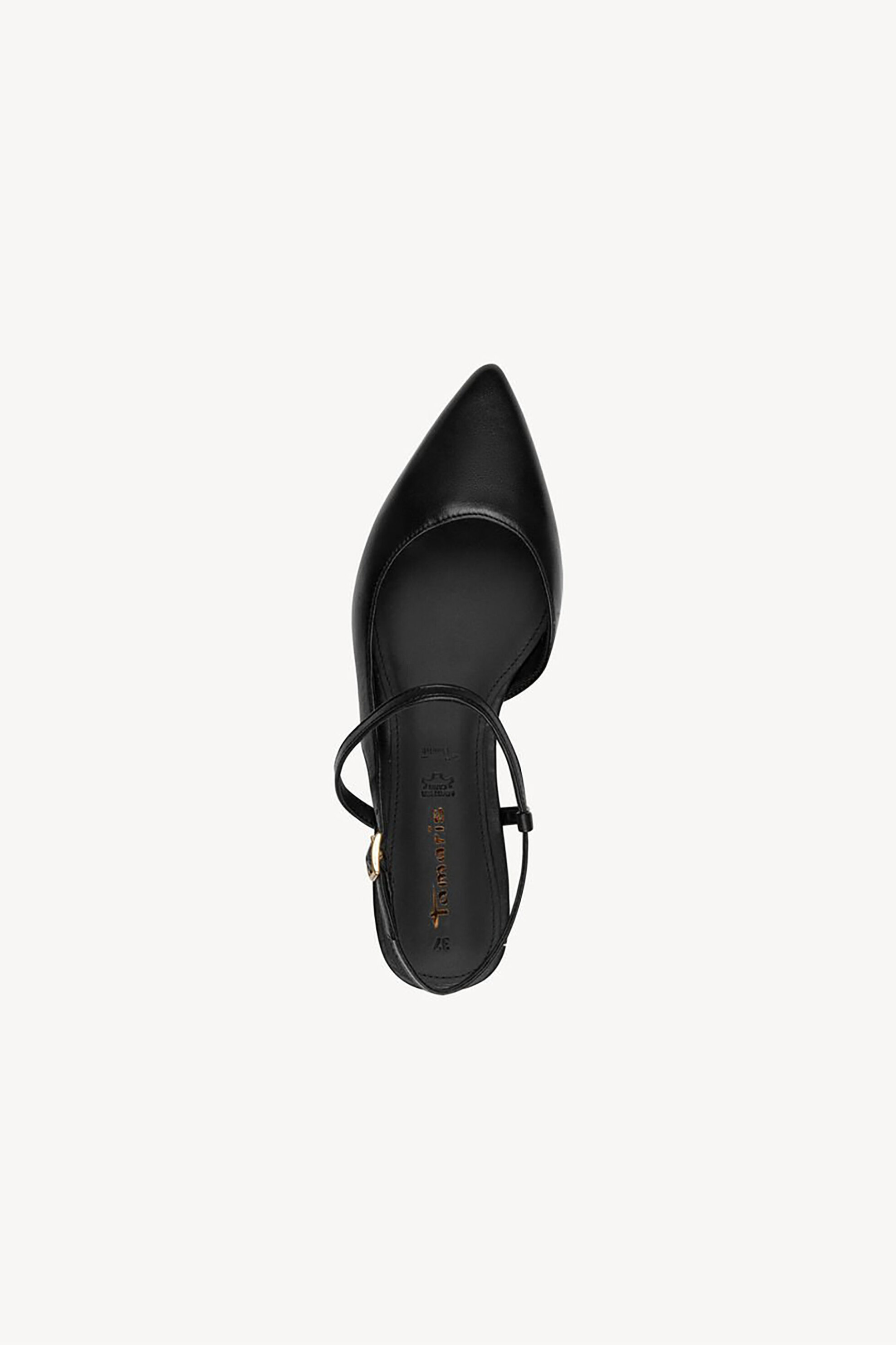 Tamaris Γυναικείες Μπαλαρίνες Slingback Μονόχρωμες - 1-29409-46 Μαύρο
