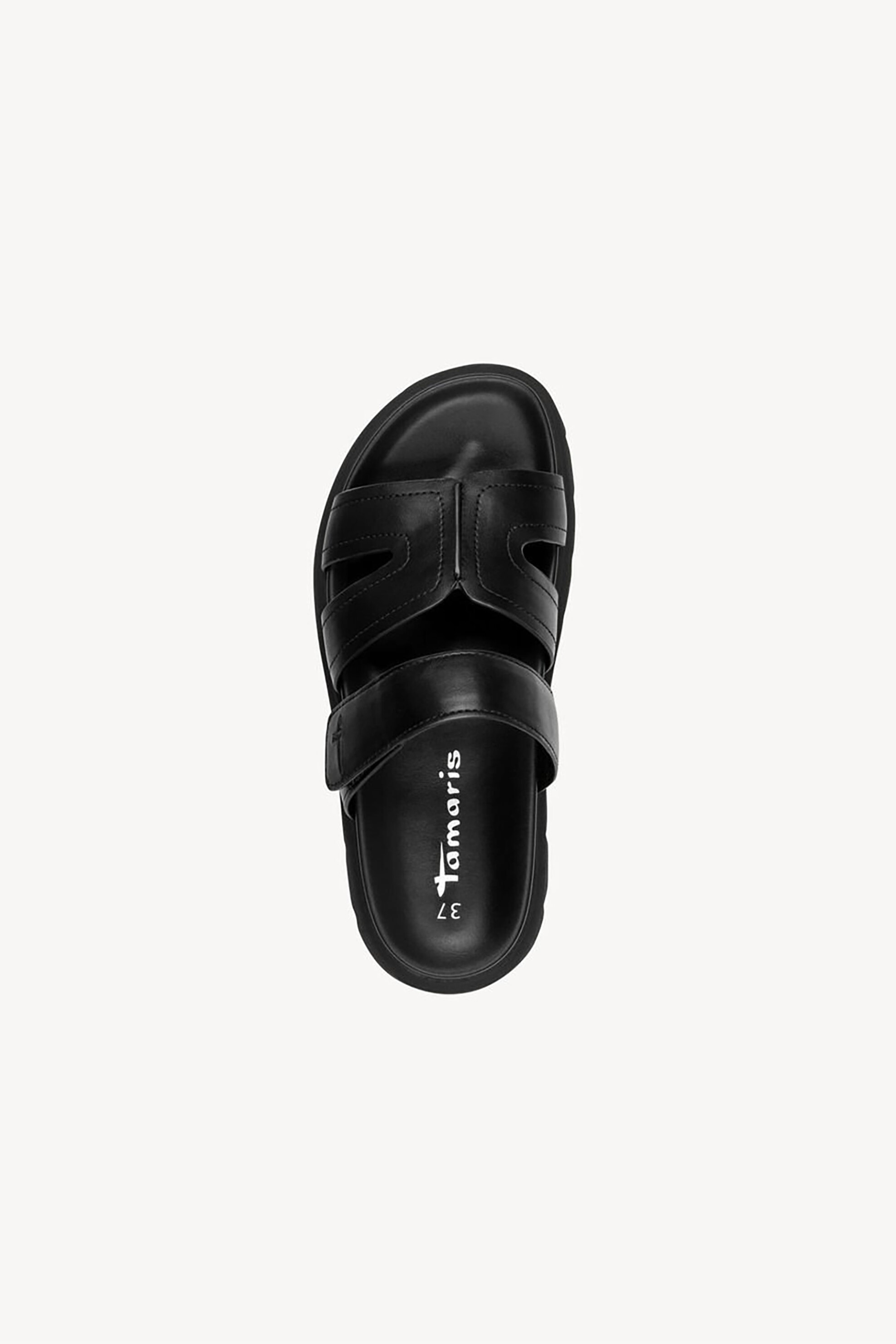 Tamaris Γυναικεία Σανδάλια Slip-On - 1-27412-46 Μαύρο