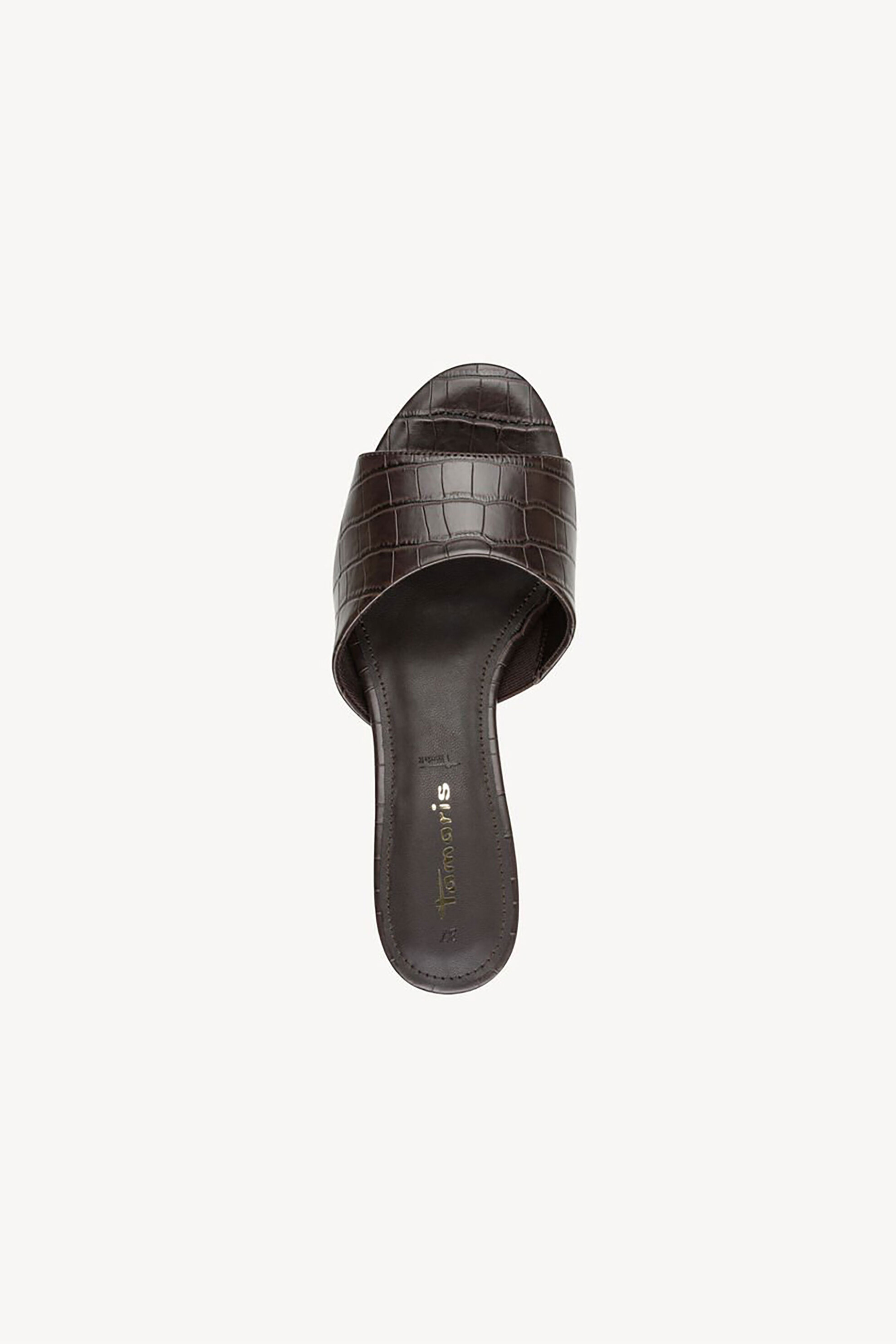 Tamaris Γυναικεία Mules με Κροκό Σχέδιο - 1-27218-46 Καφέ