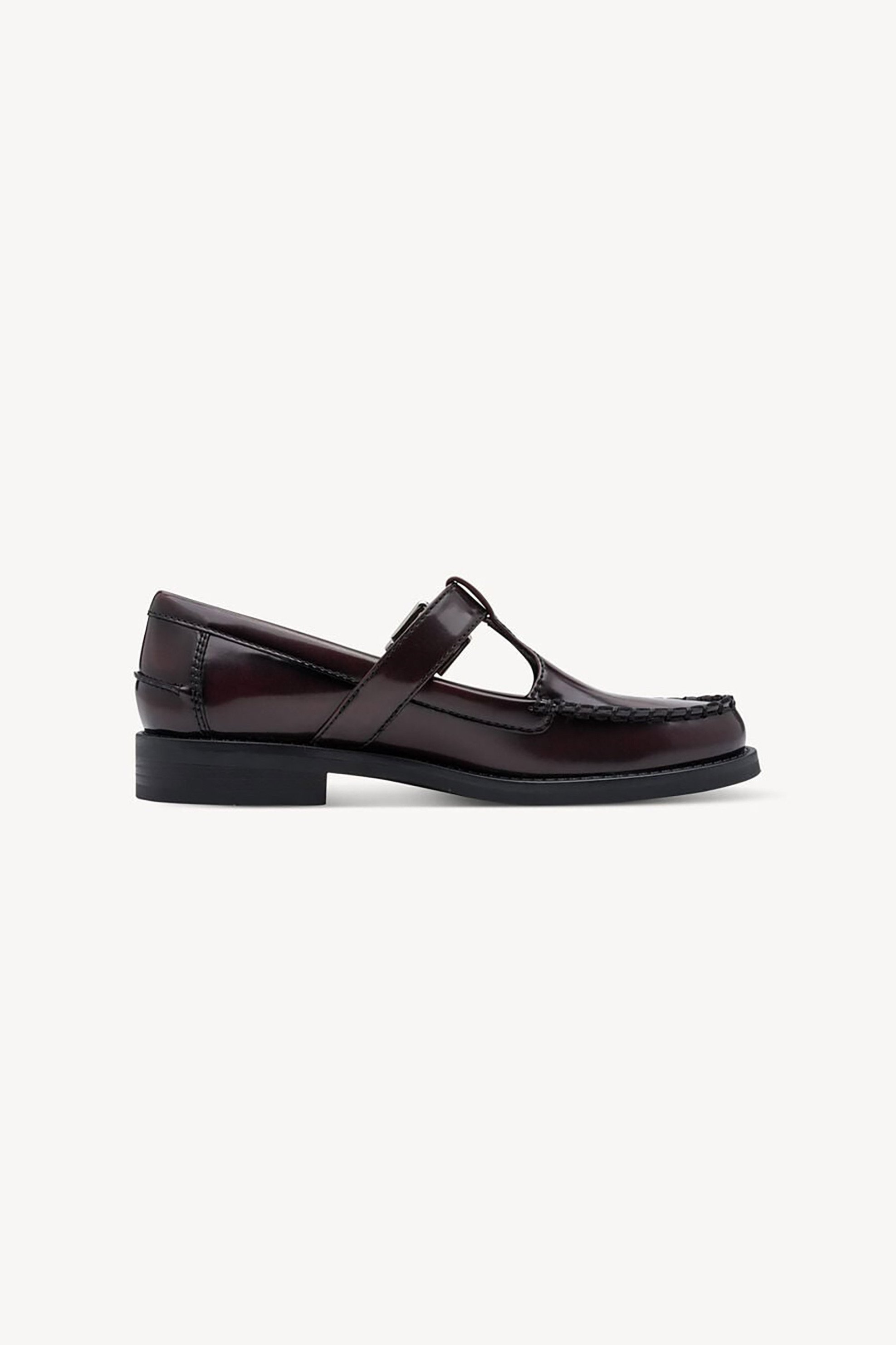 Tamaris γυναικεία loafers λουστρίνι - 1-24253-47 Μπορντό