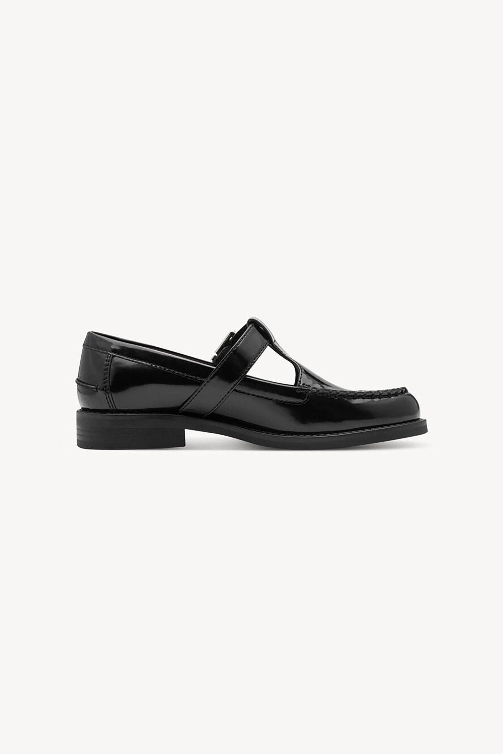 Tamaris γυναικεία loafers λουστρίνι - 1-24253-47 Μαύρο