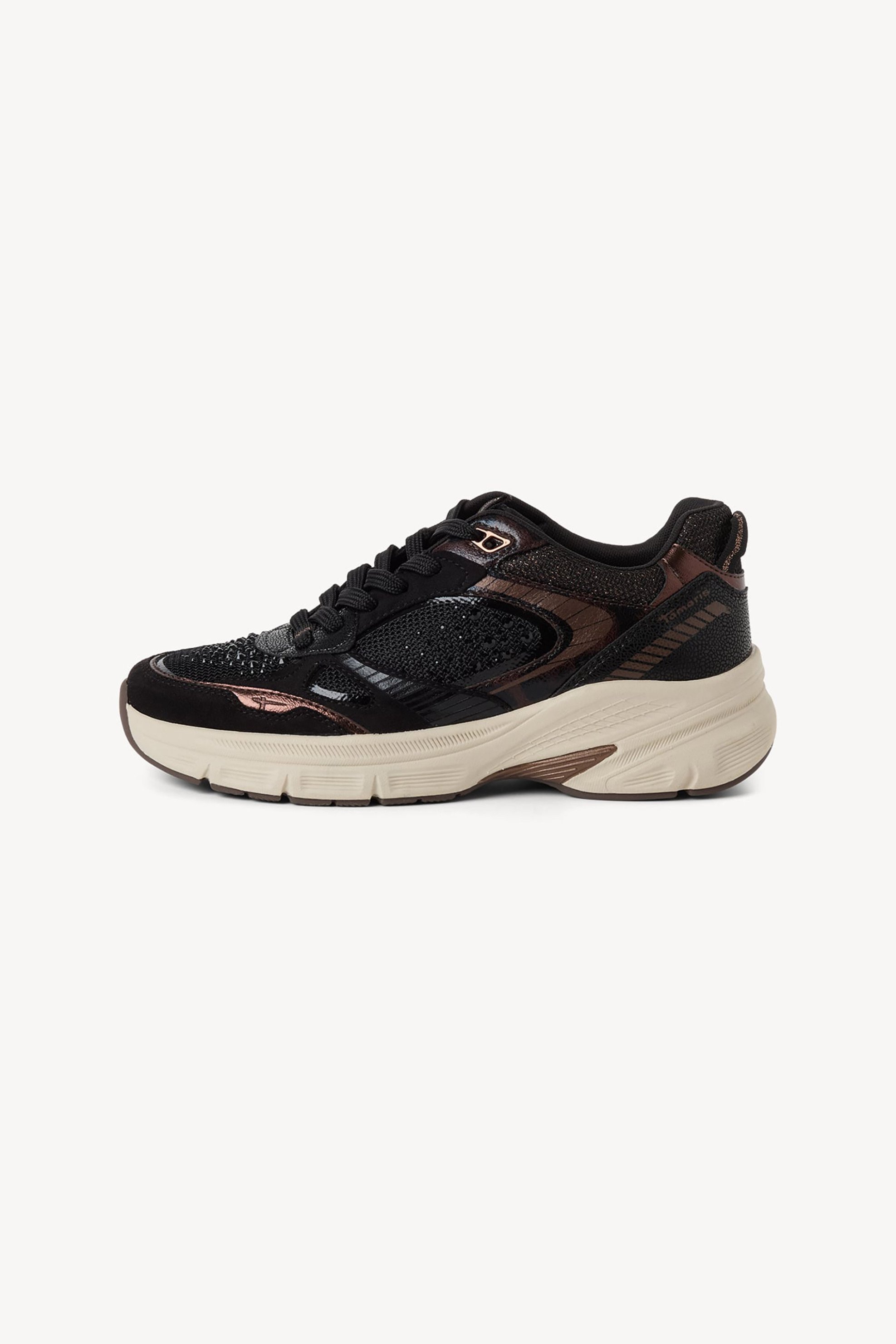 Tamaris γυναικεία sneakers - 1-23799-47 Μαύρο