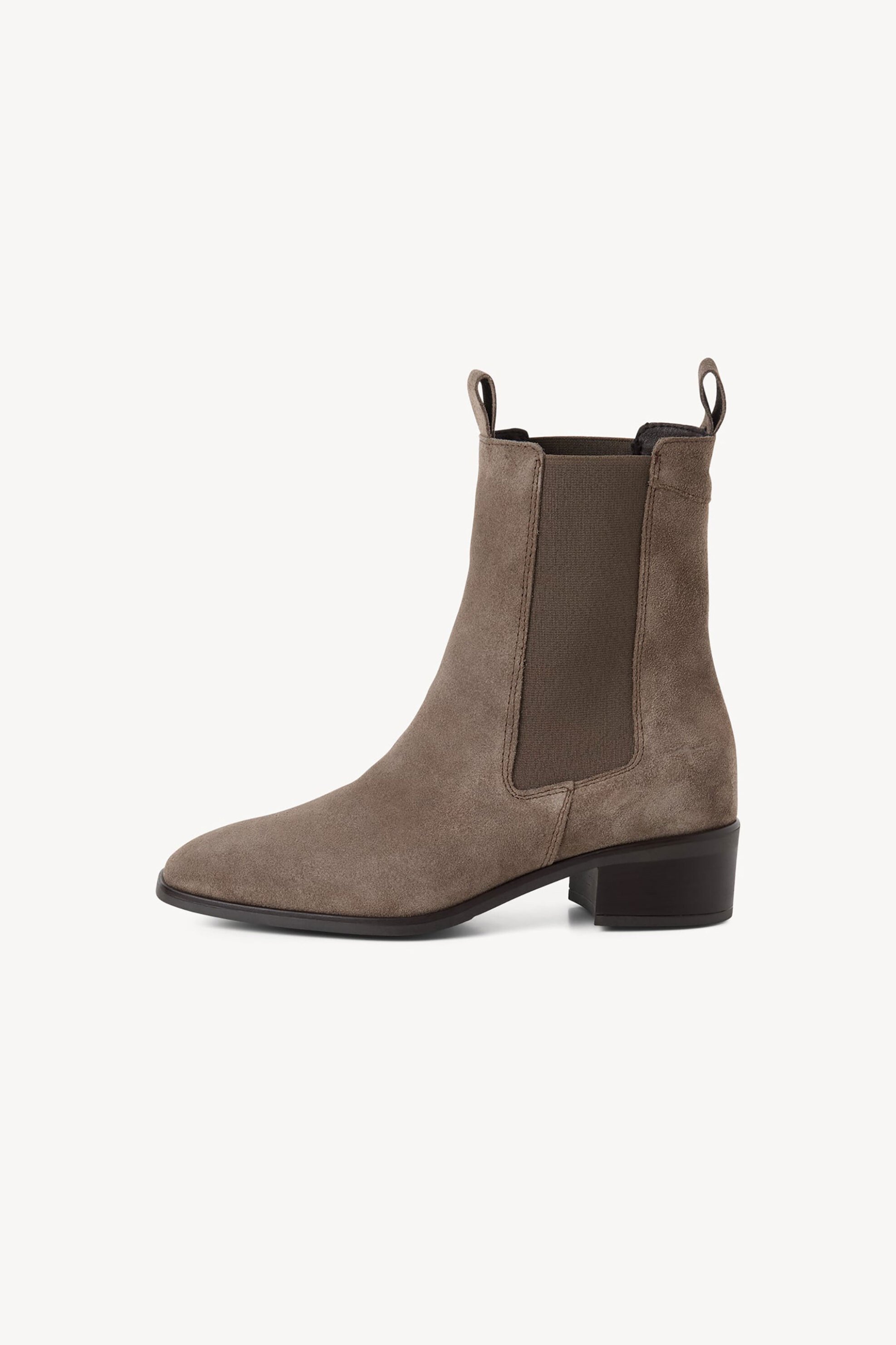 Tamaris γυναικεία δερμάτινα μποτάκια Chelsea - 1-25304-47 Taupe
